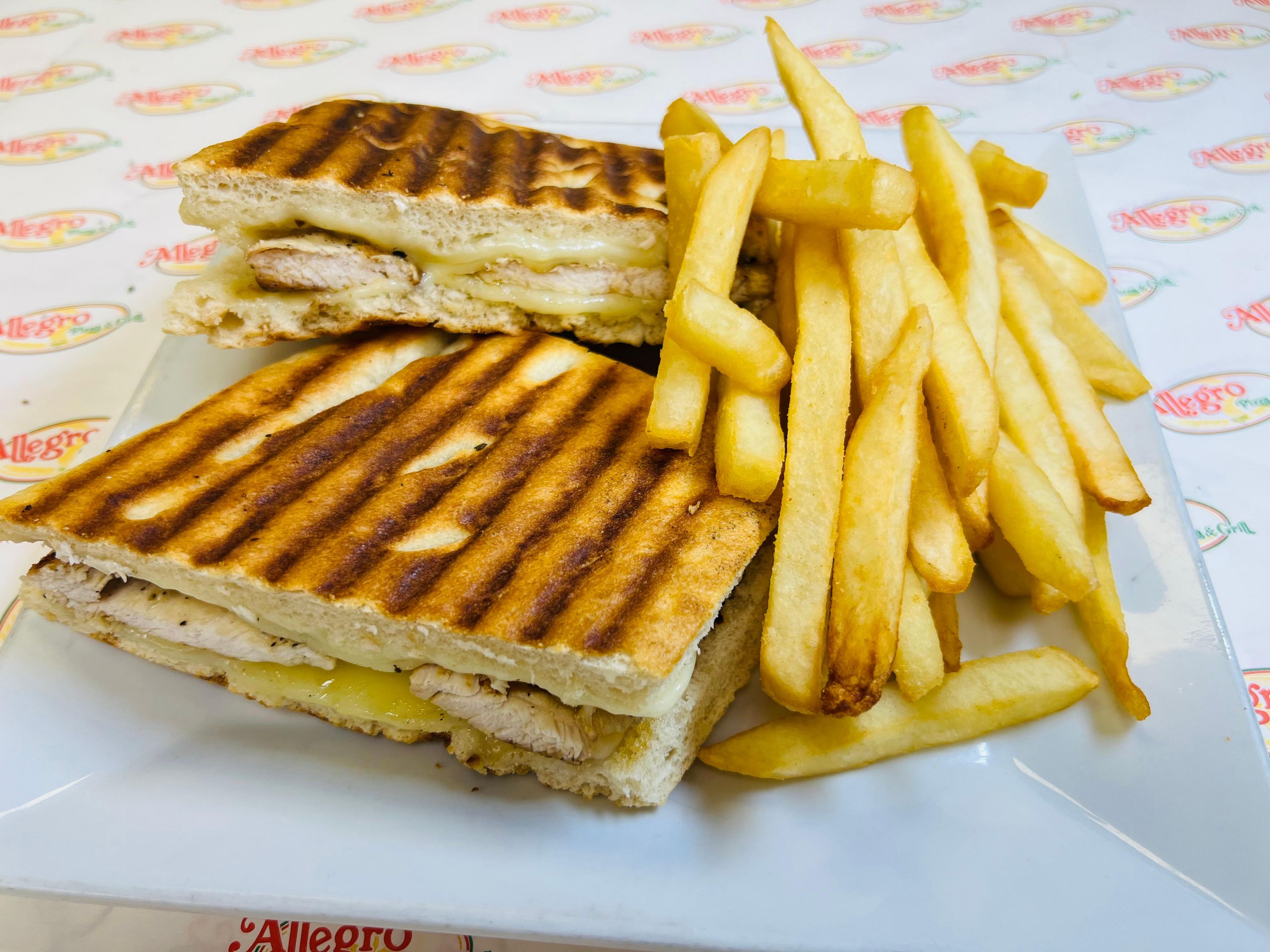 Turkey & Cheese Panini.