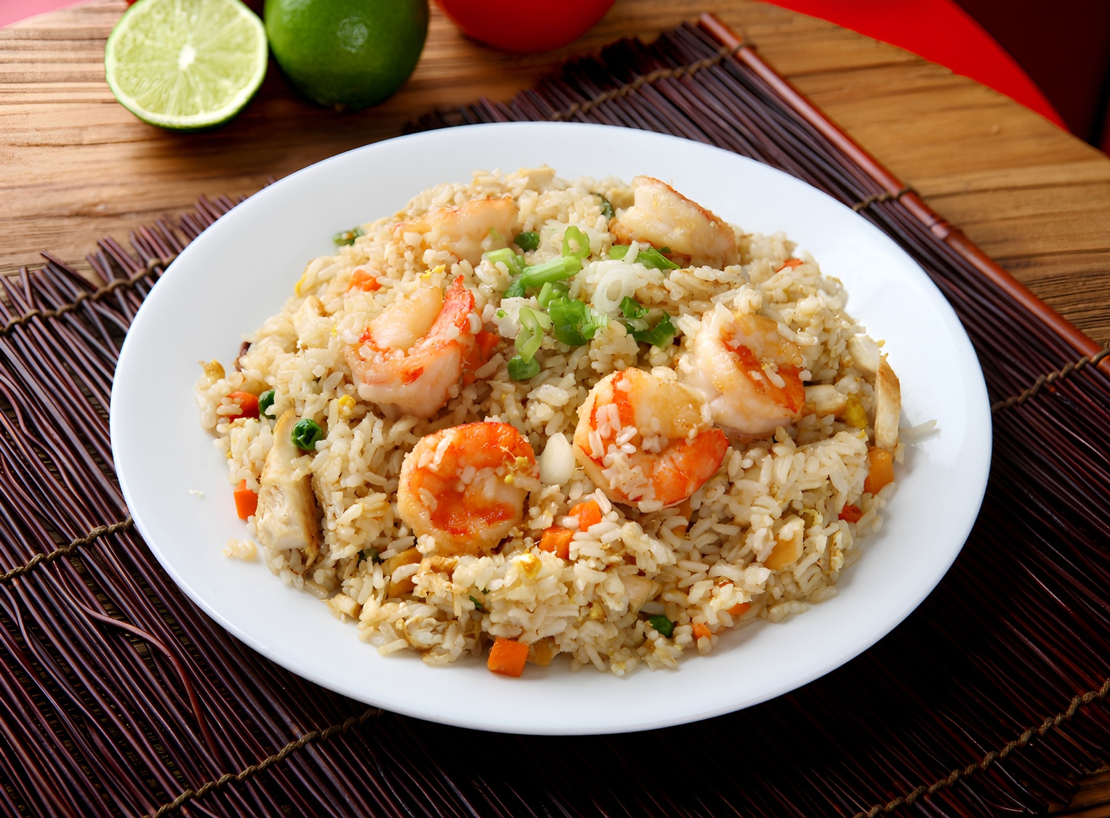 Arroz con Camarones.