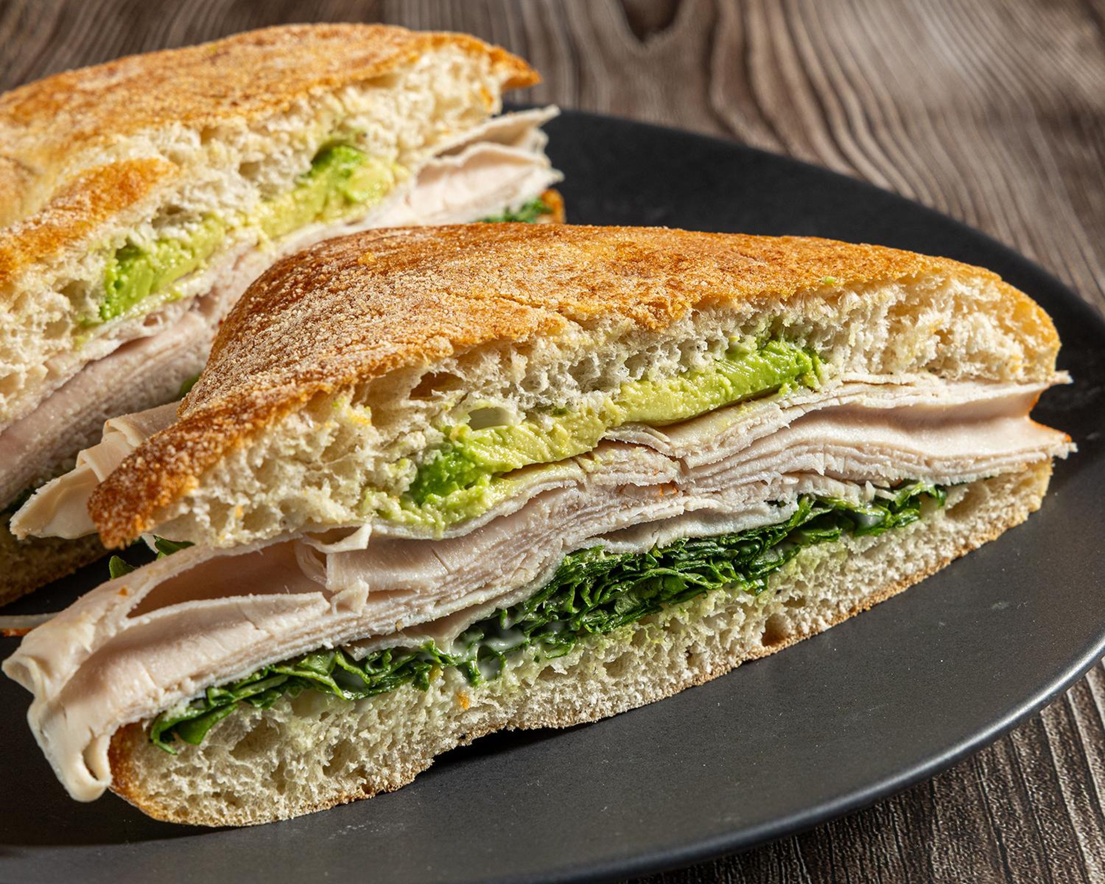 Turkey Avocado Sandwich.