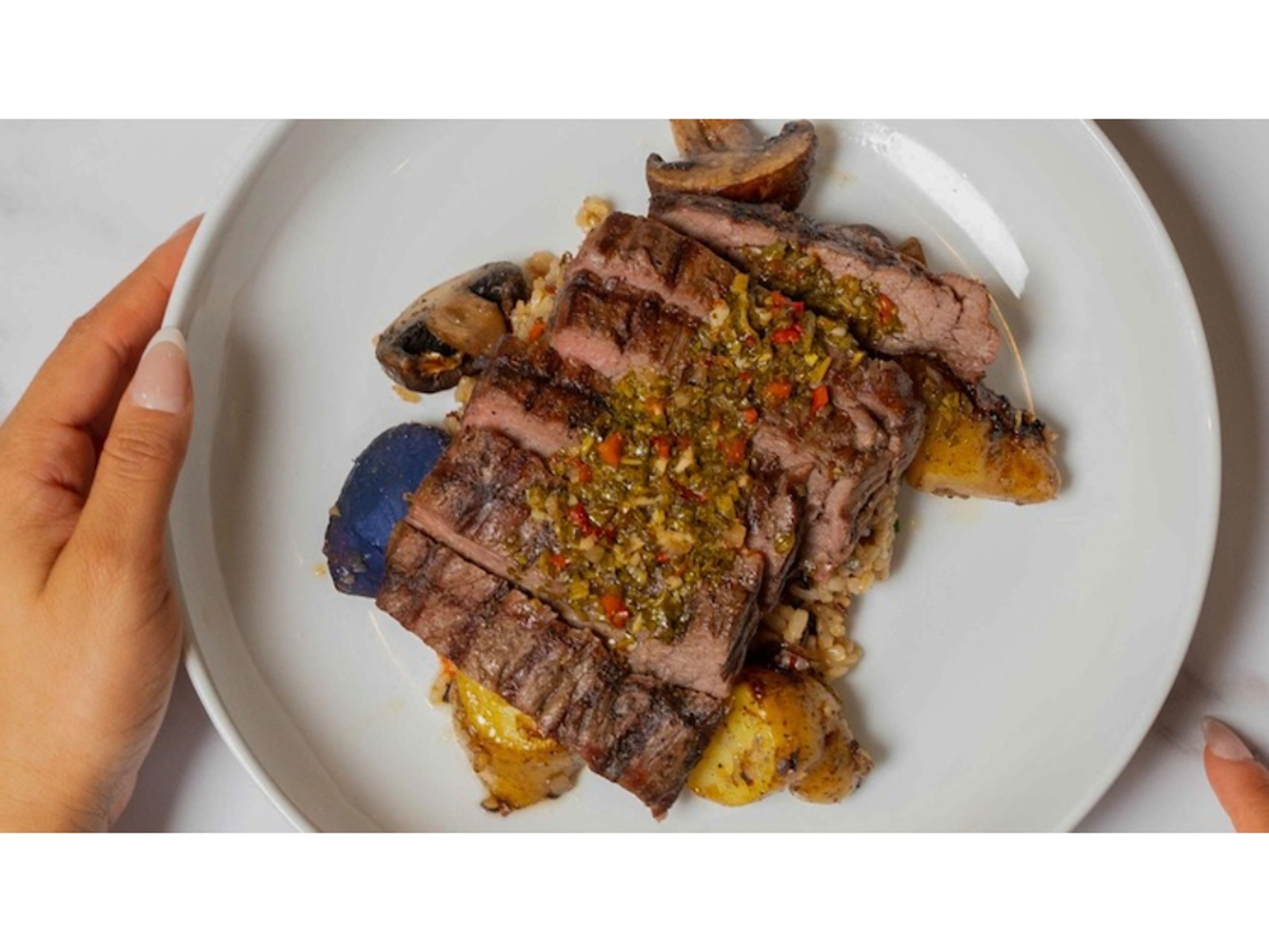 CHIMICHURRI STEAK BOWL.