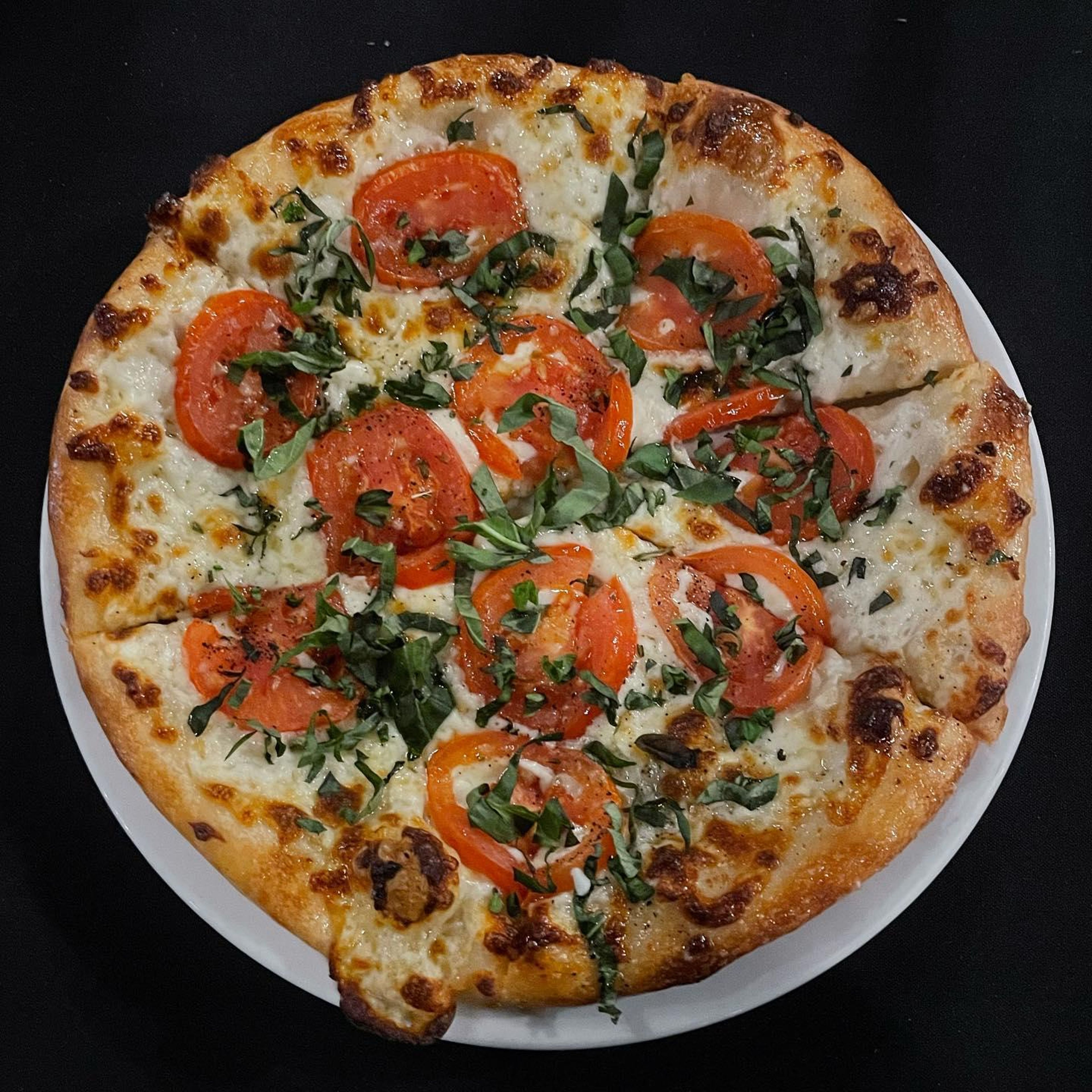 Pizza Margherita.