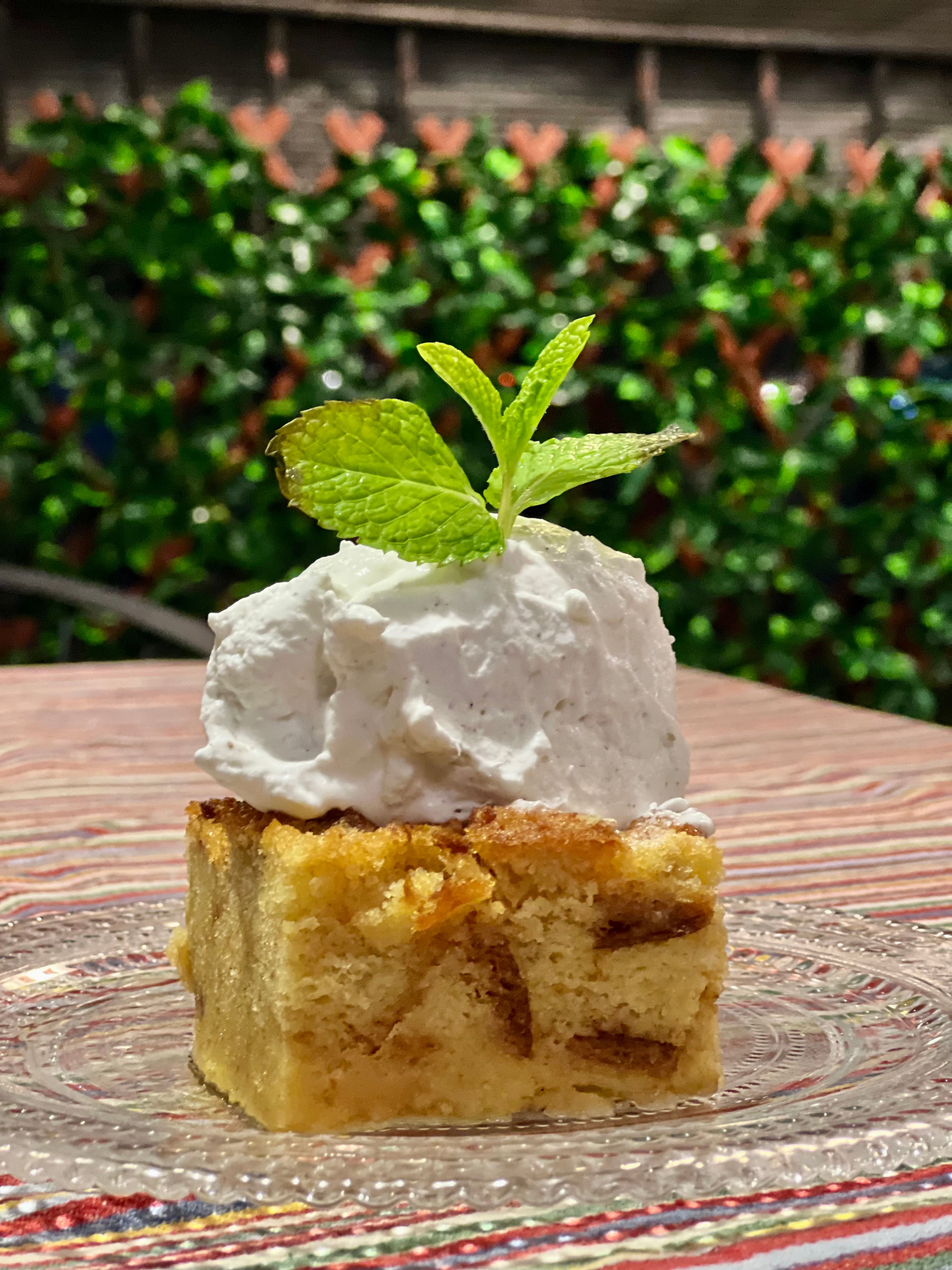 Persian Bread pudding.