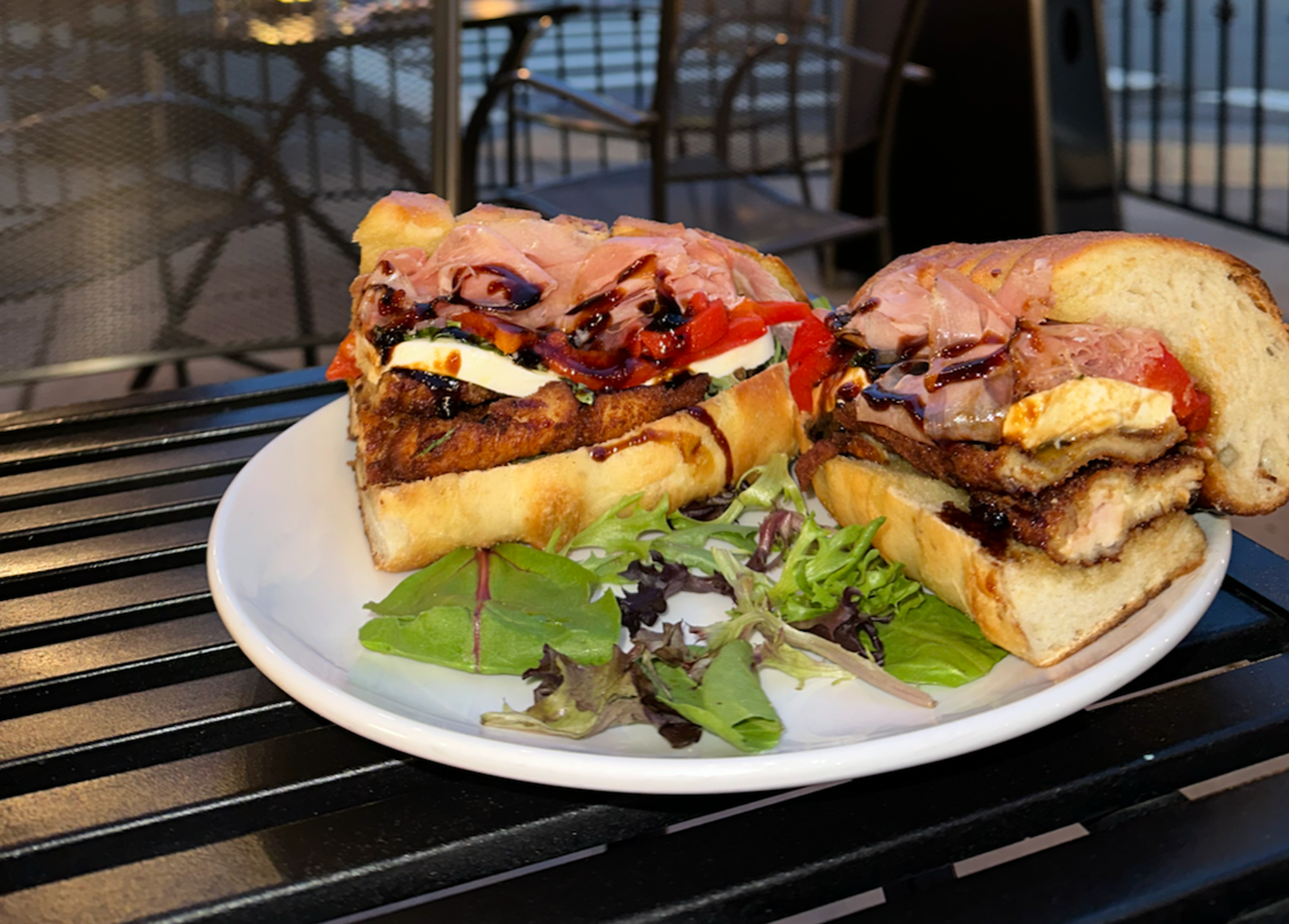 Chicken Cutlet Sandwich.