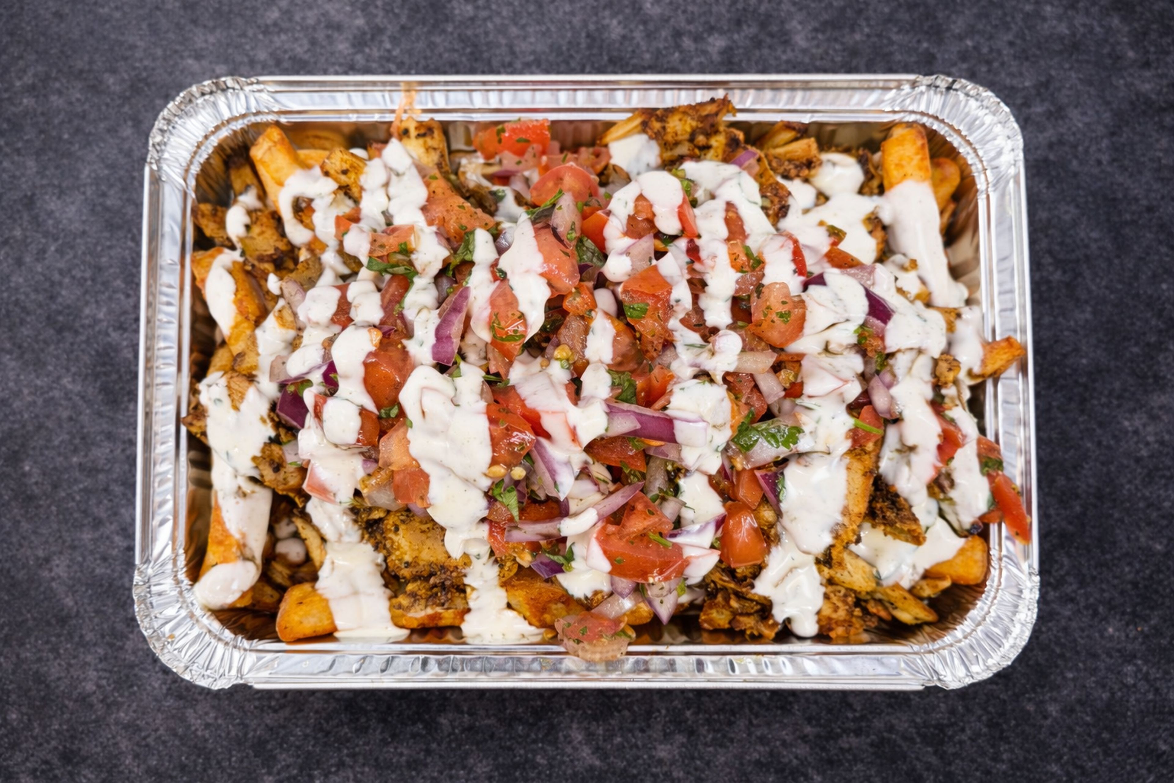 Chicken Shawarma Fries.