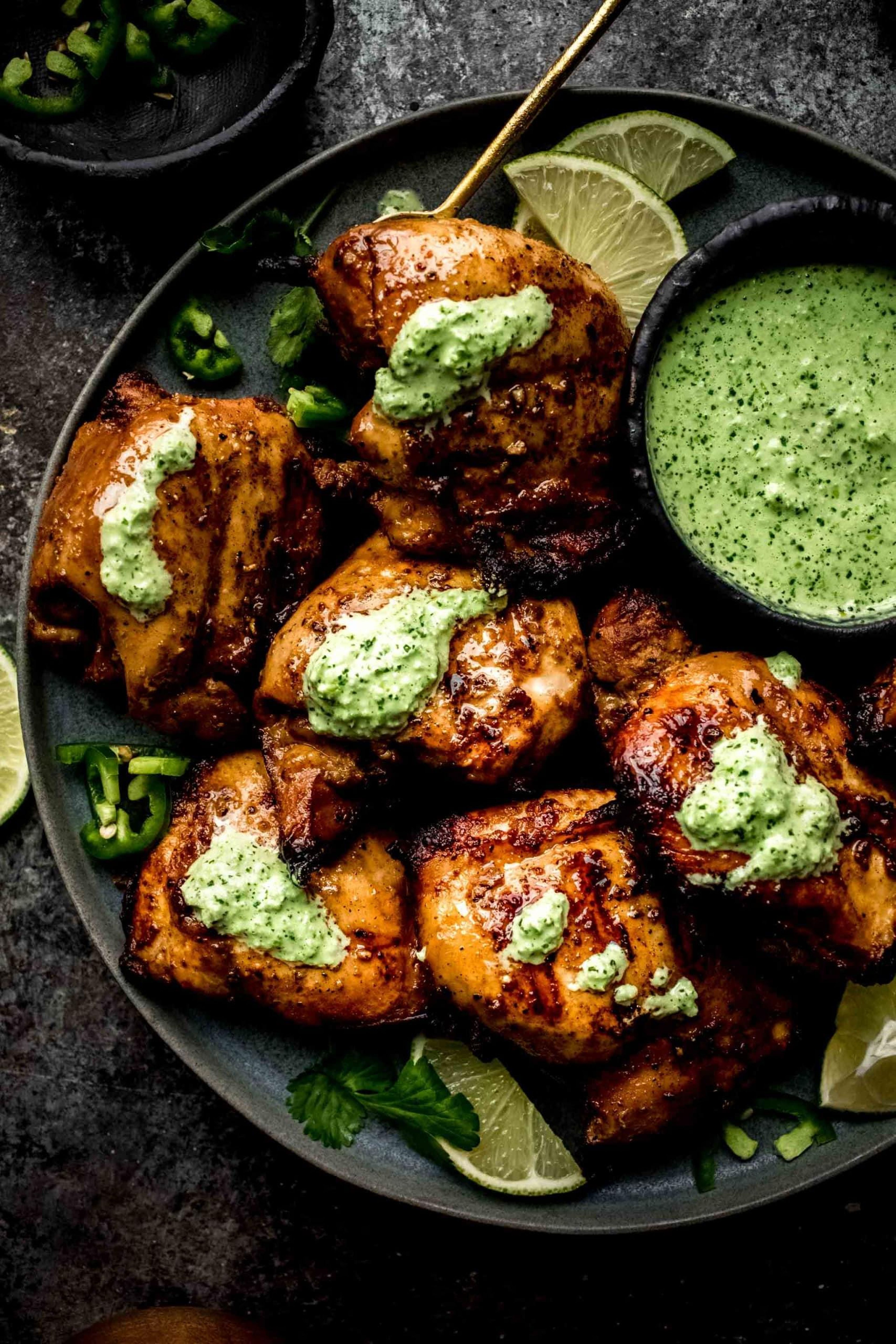 Grilled Peruvian Chicken.