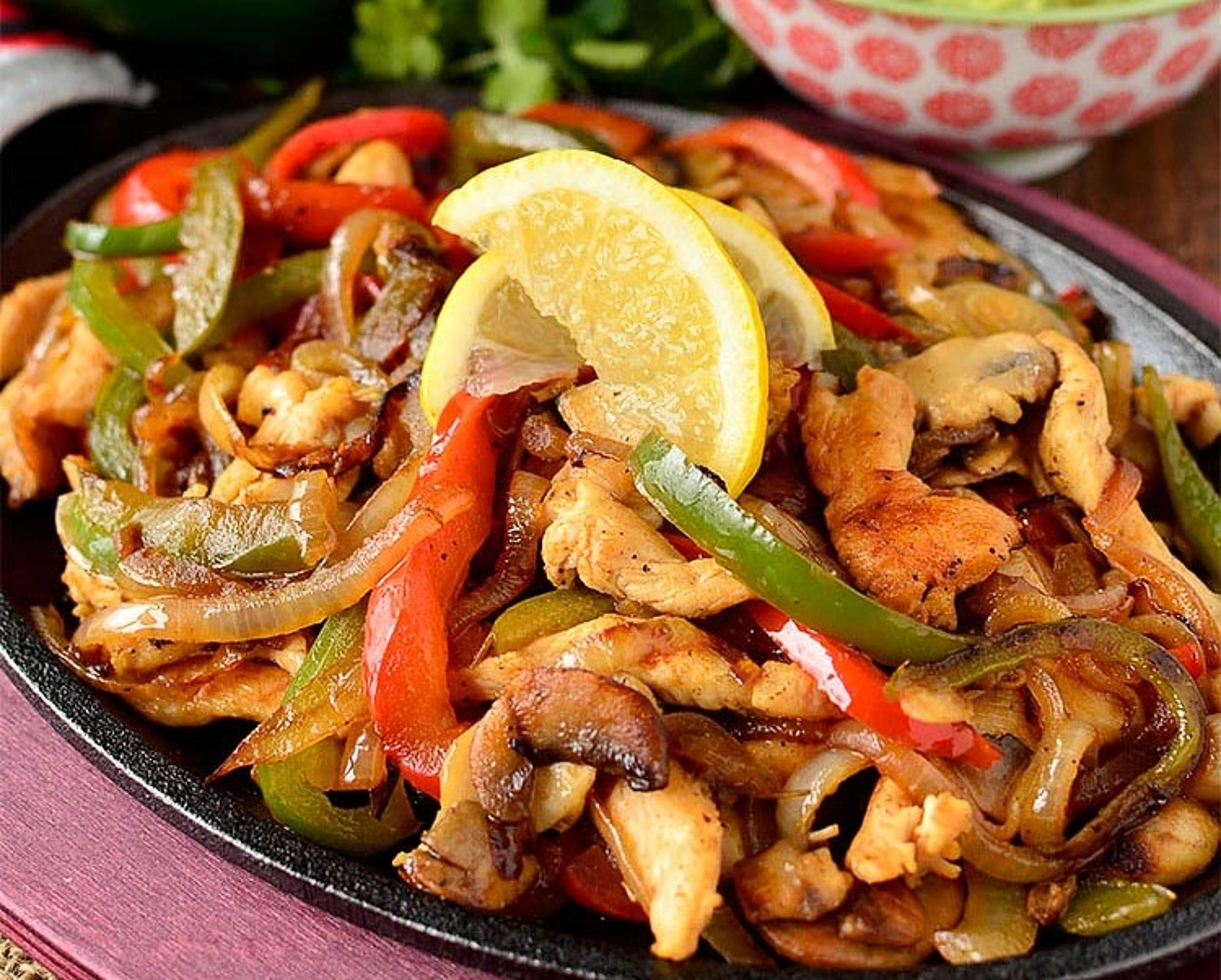 Fajitas De Pollo.