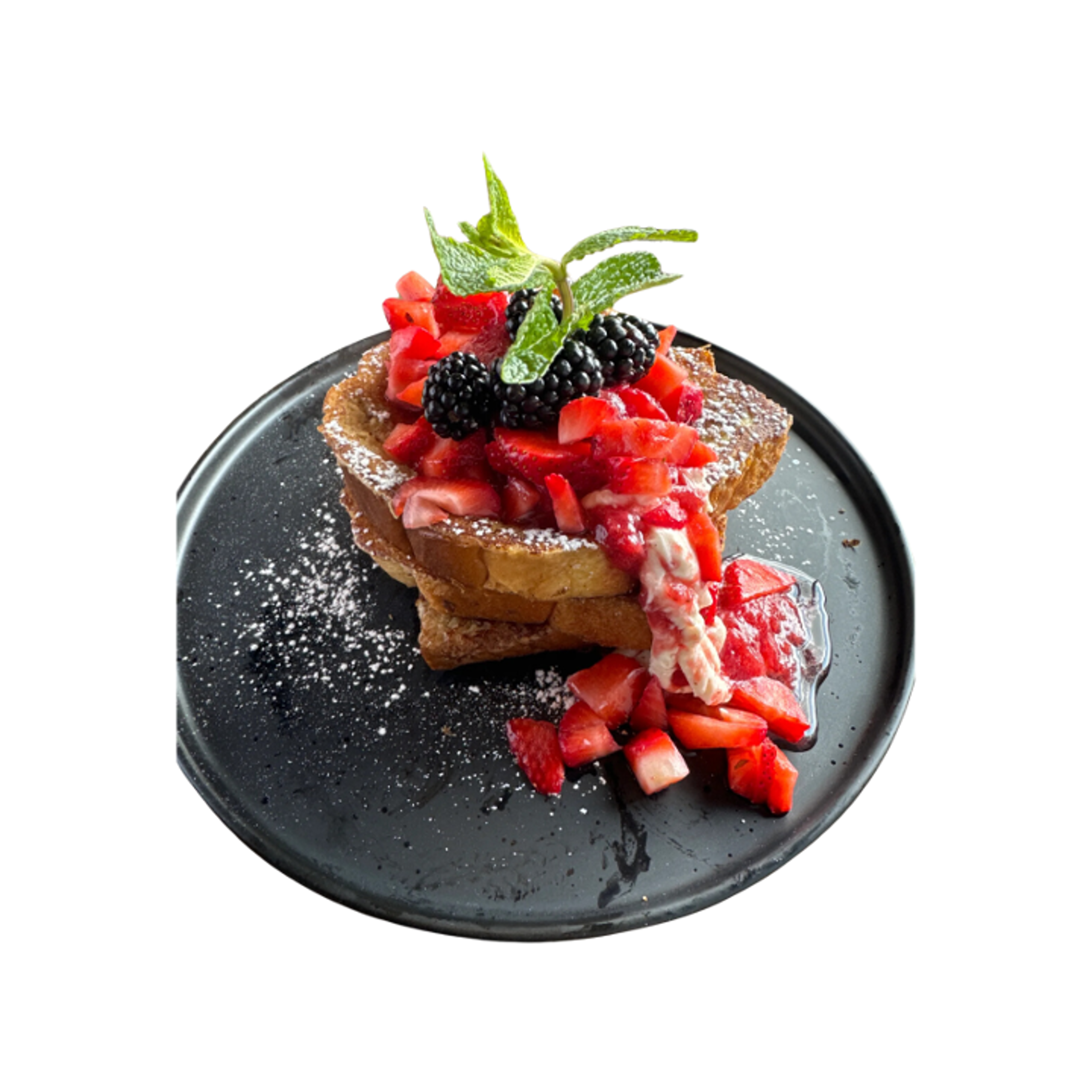 Berries and Cream French Toast.