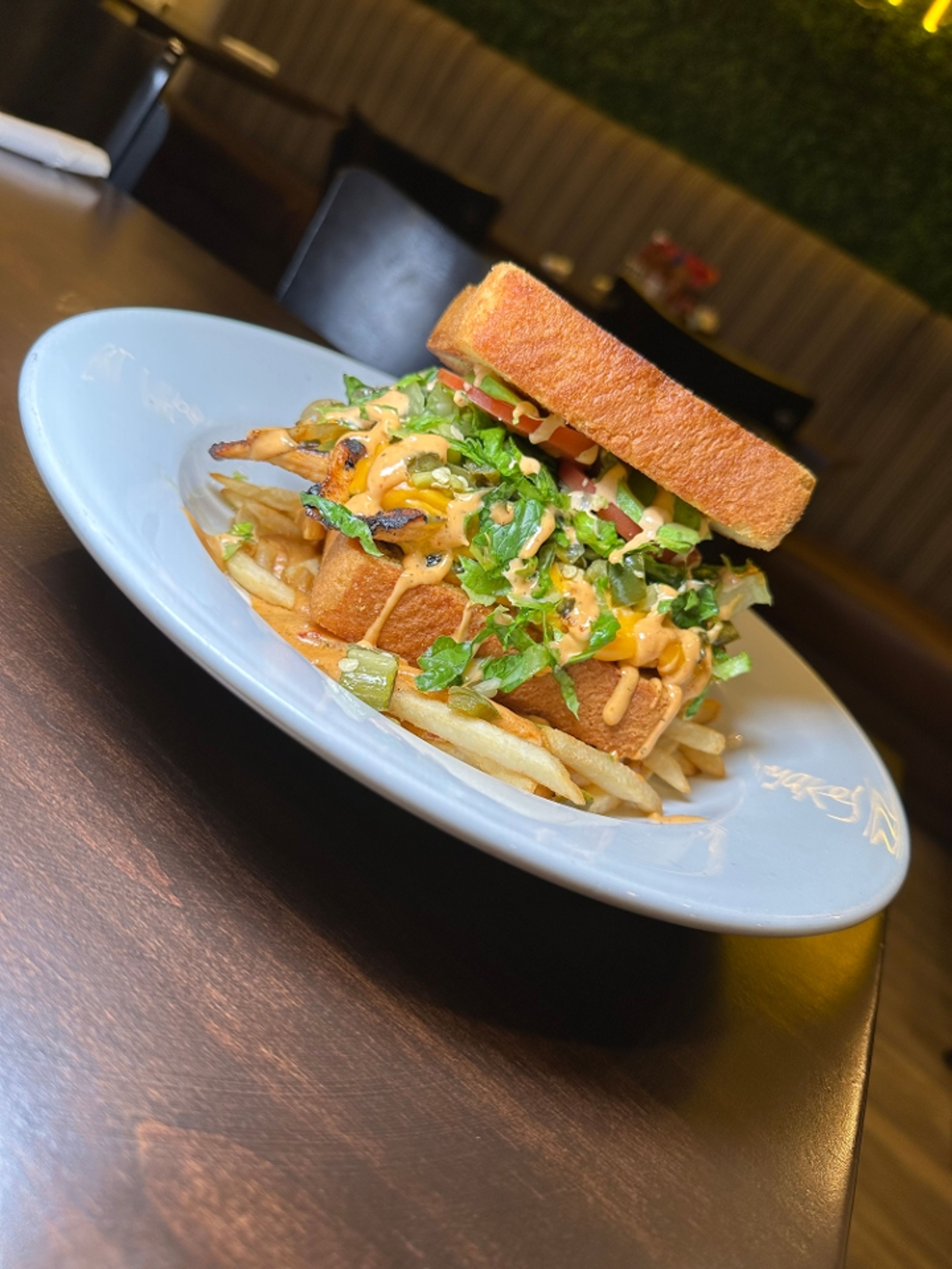 Hot Chicken Sandwich.