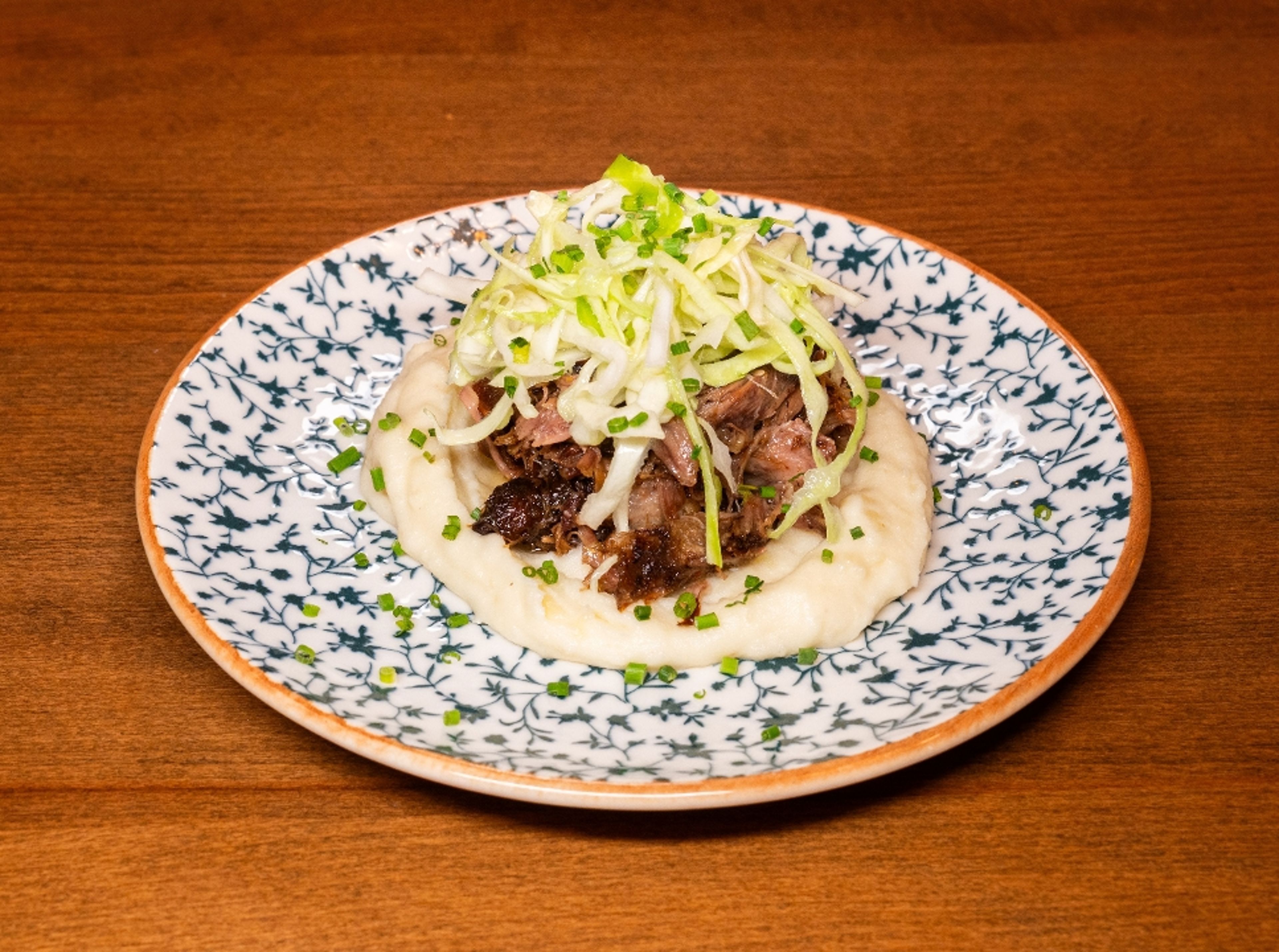 Slow Cooked Pork Shoulder.