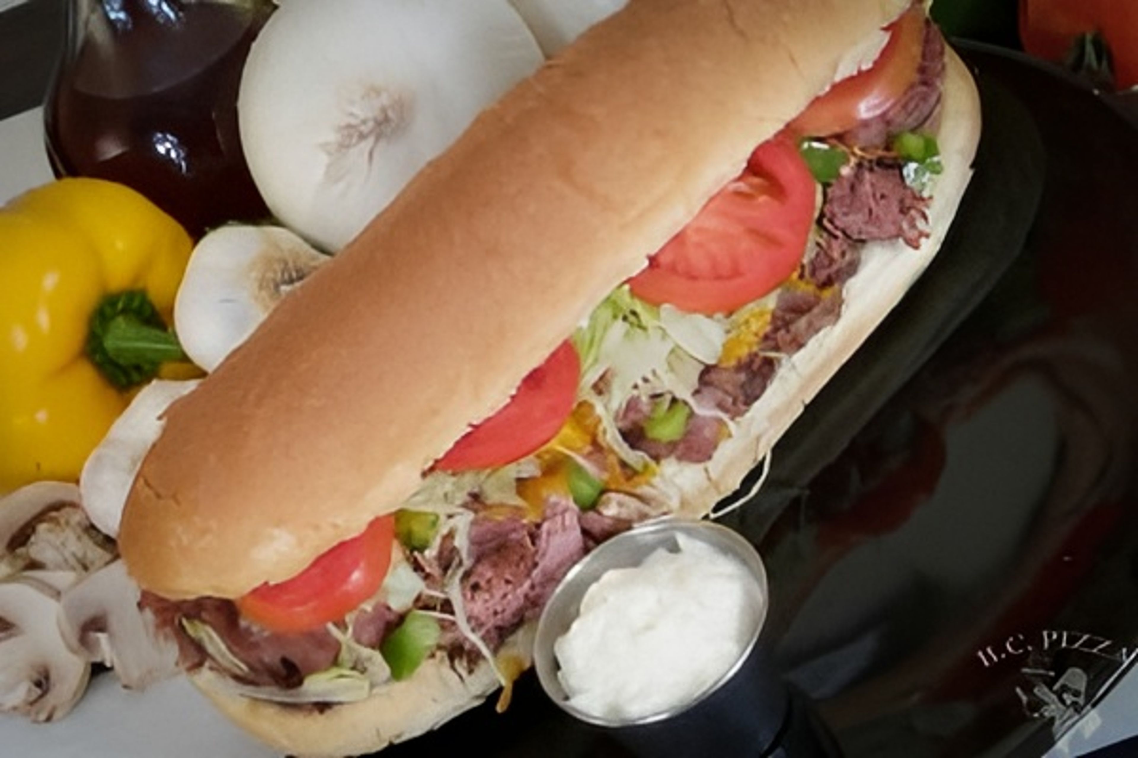 Cheesesteak Hoagie.