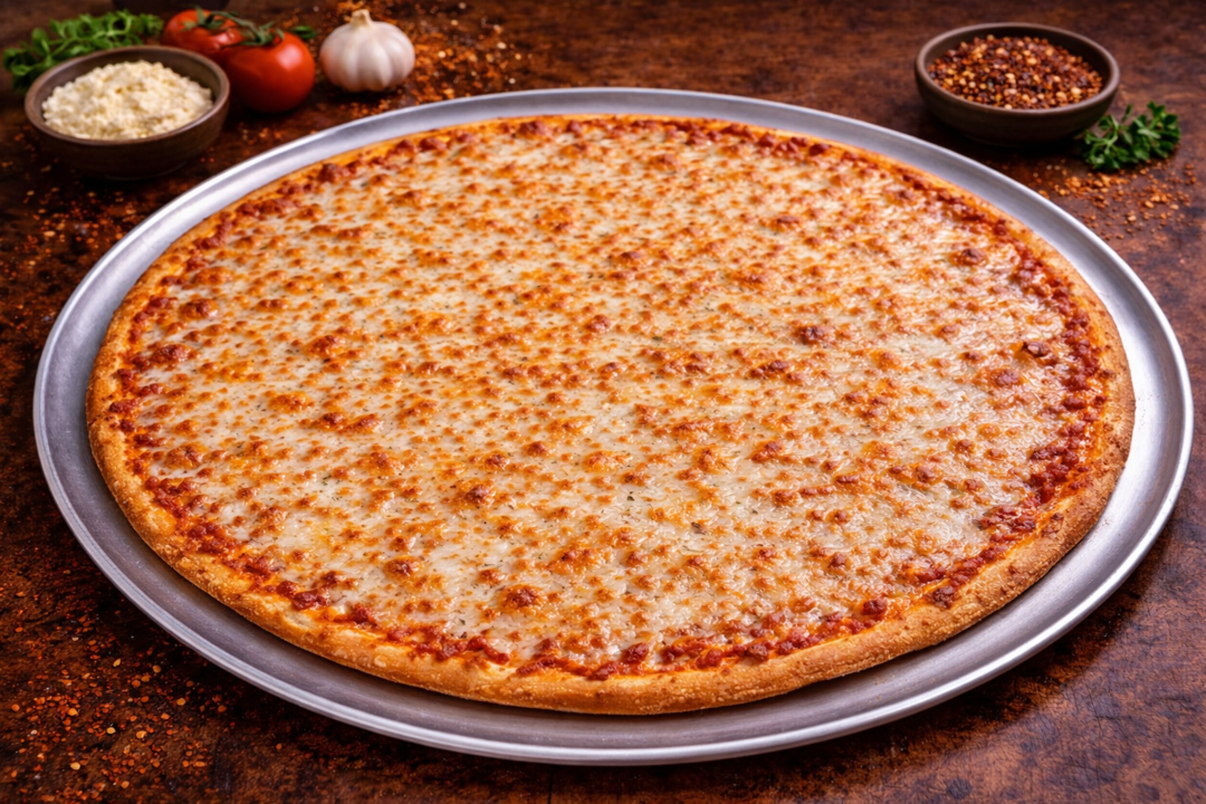 18" Extra Large Cheese Pizza.