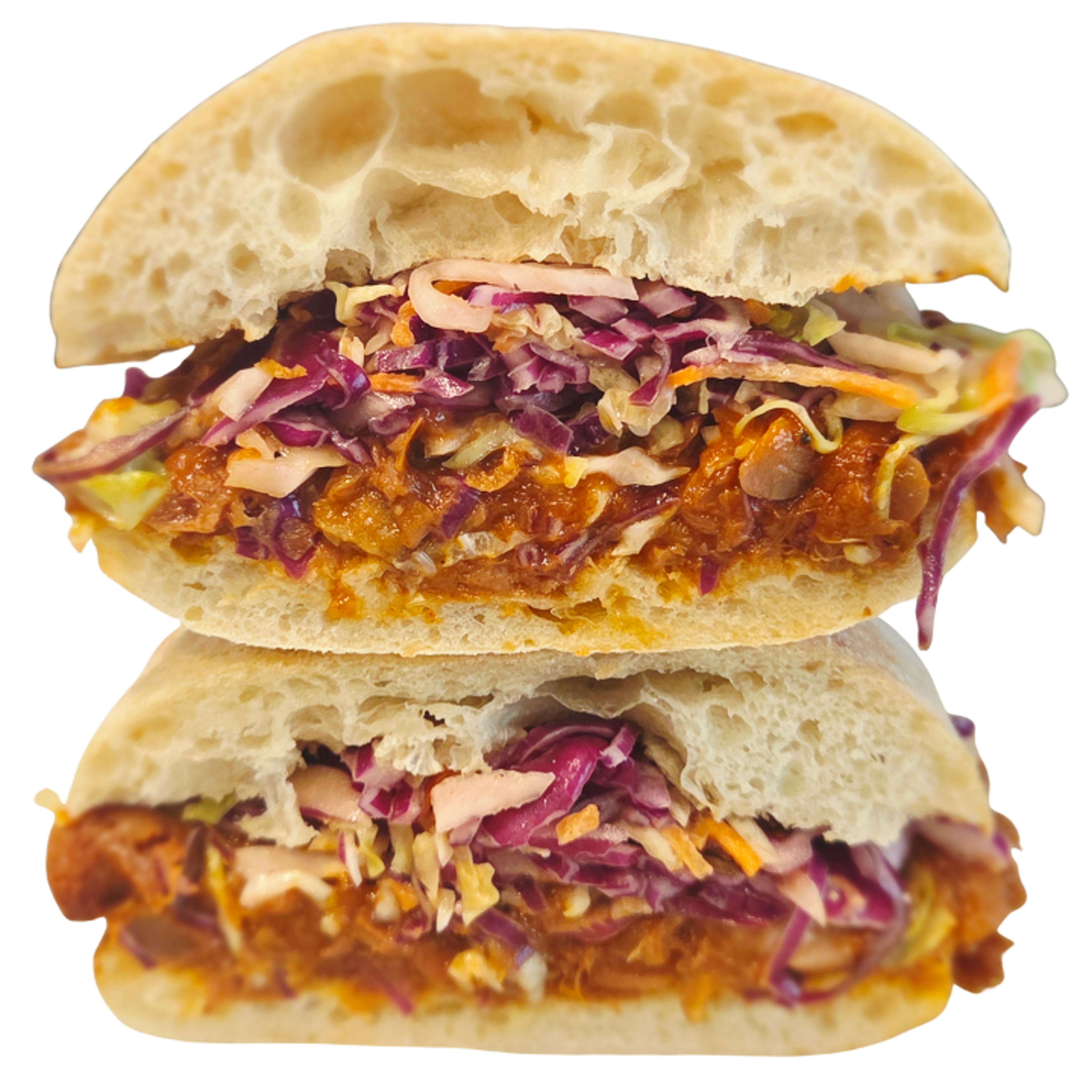 BBQ PULLED PORK SANDWICH.