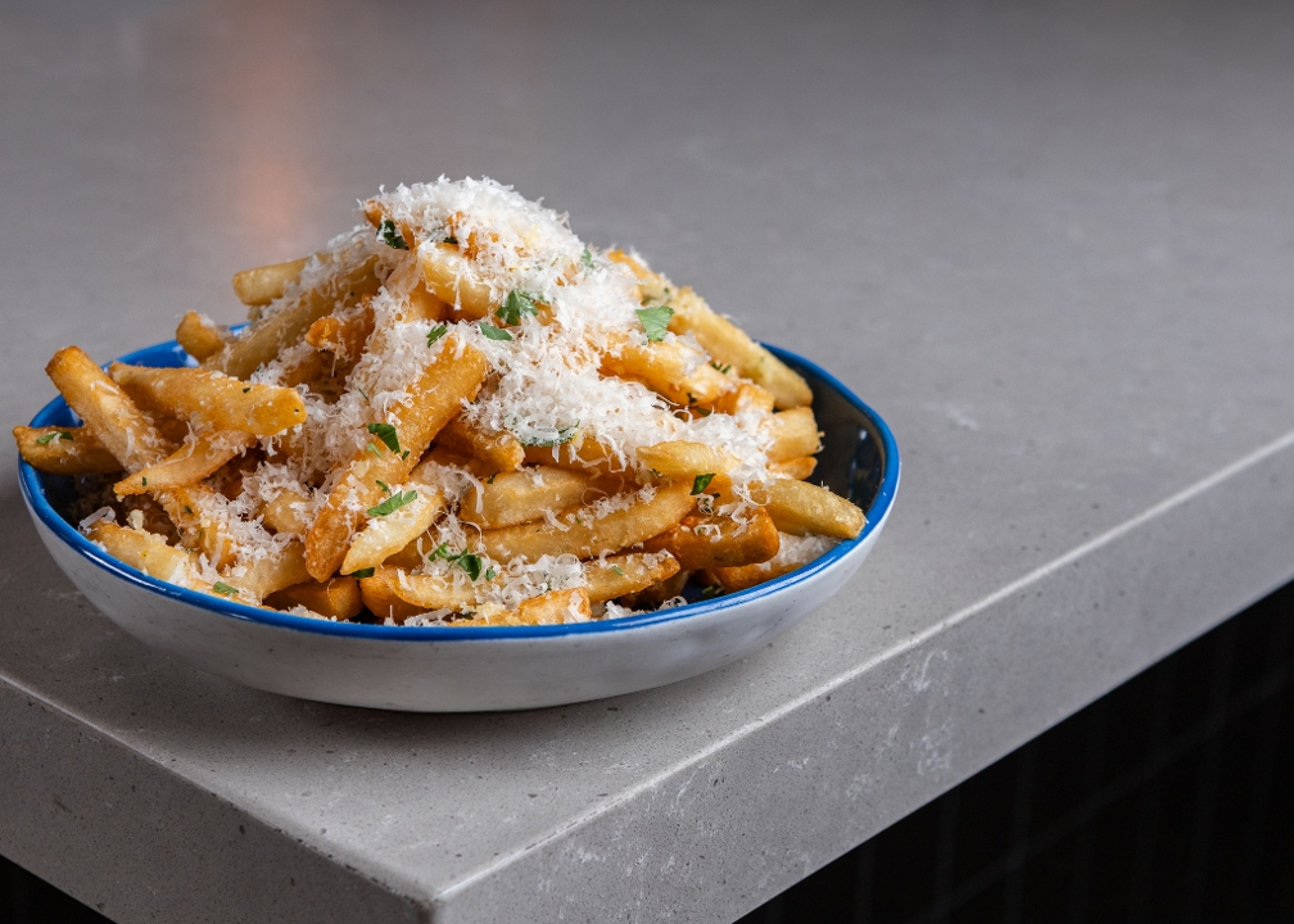 Garlic Parmesan Fries.