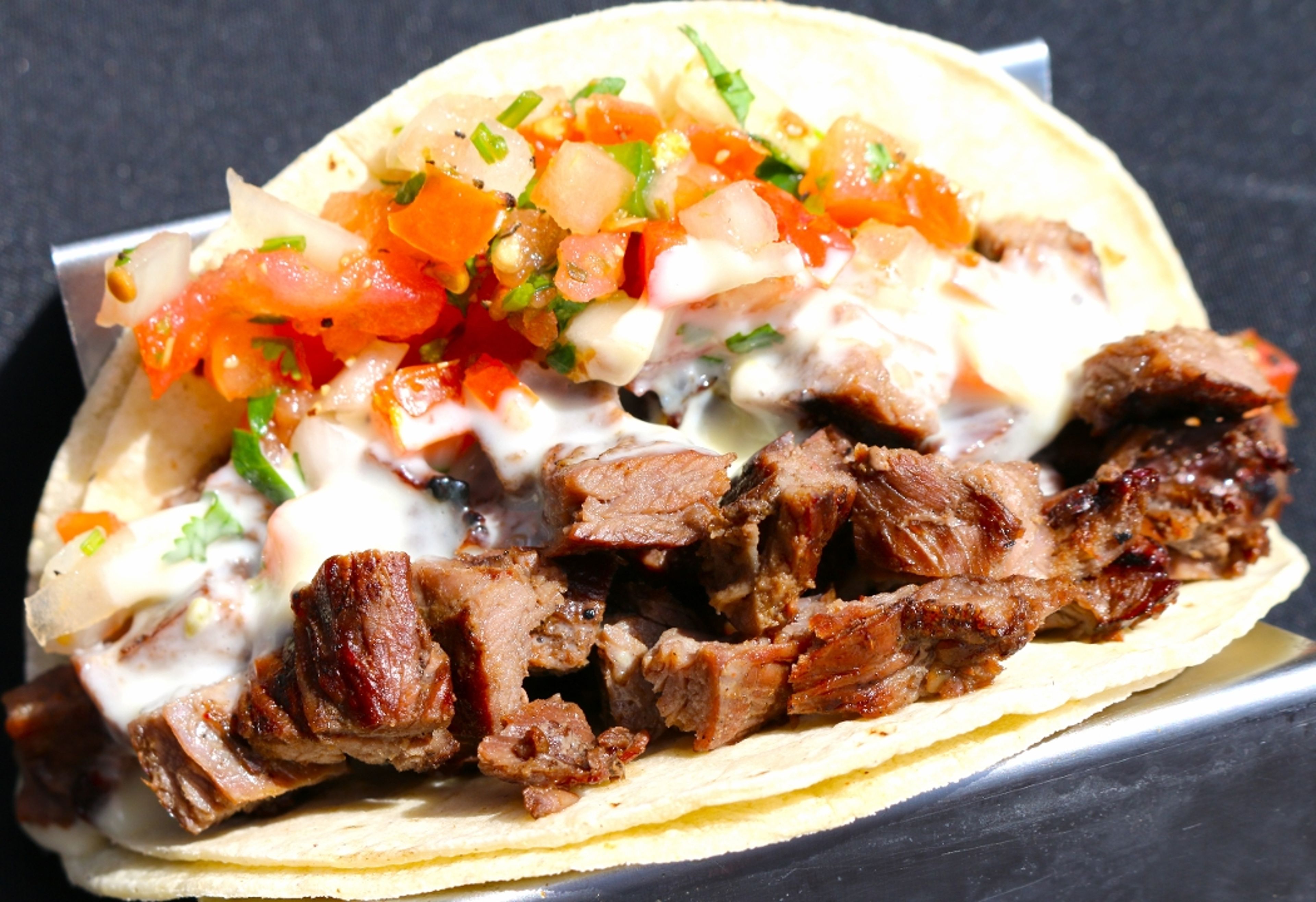 Steak Asada Taco.
