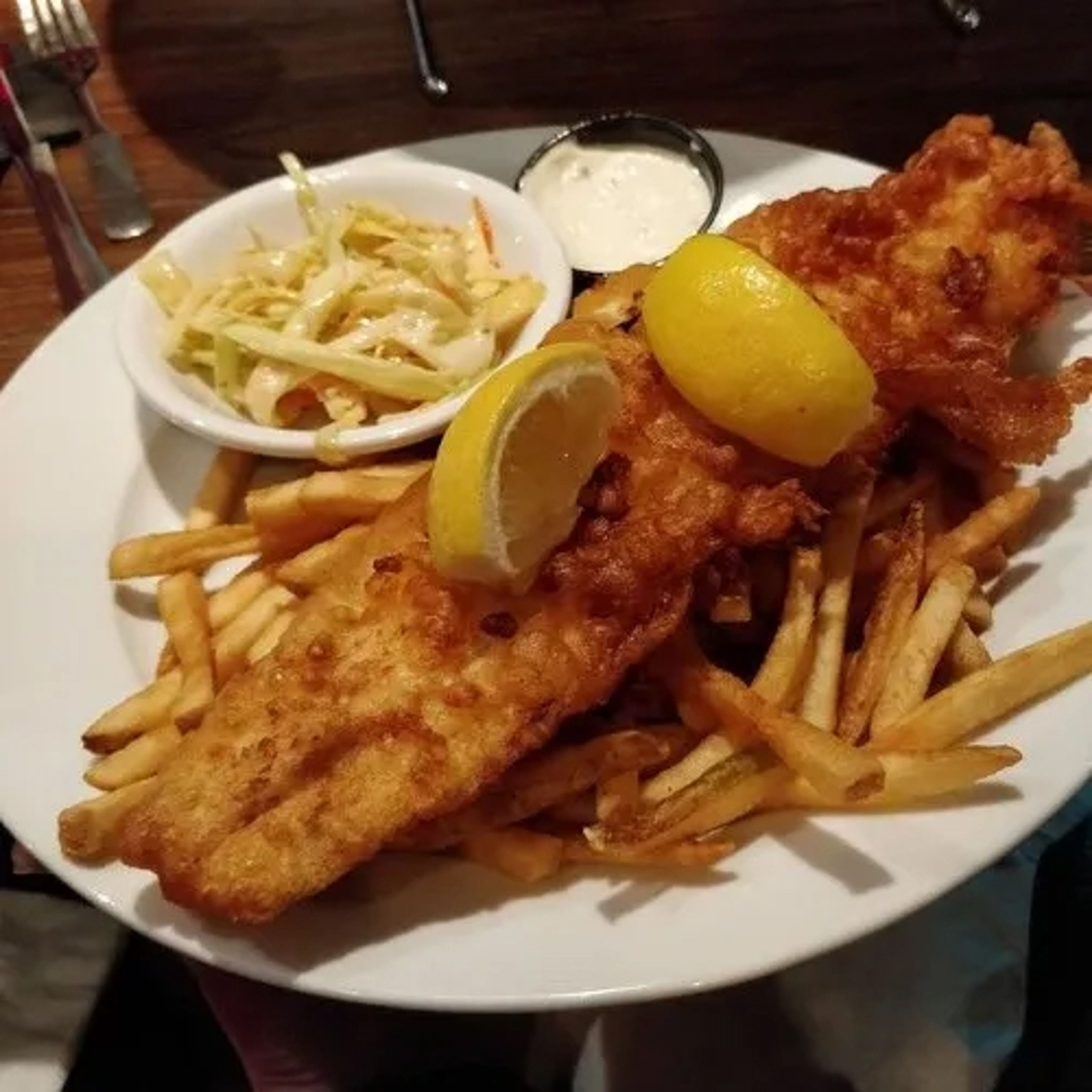 Fried Haddock.