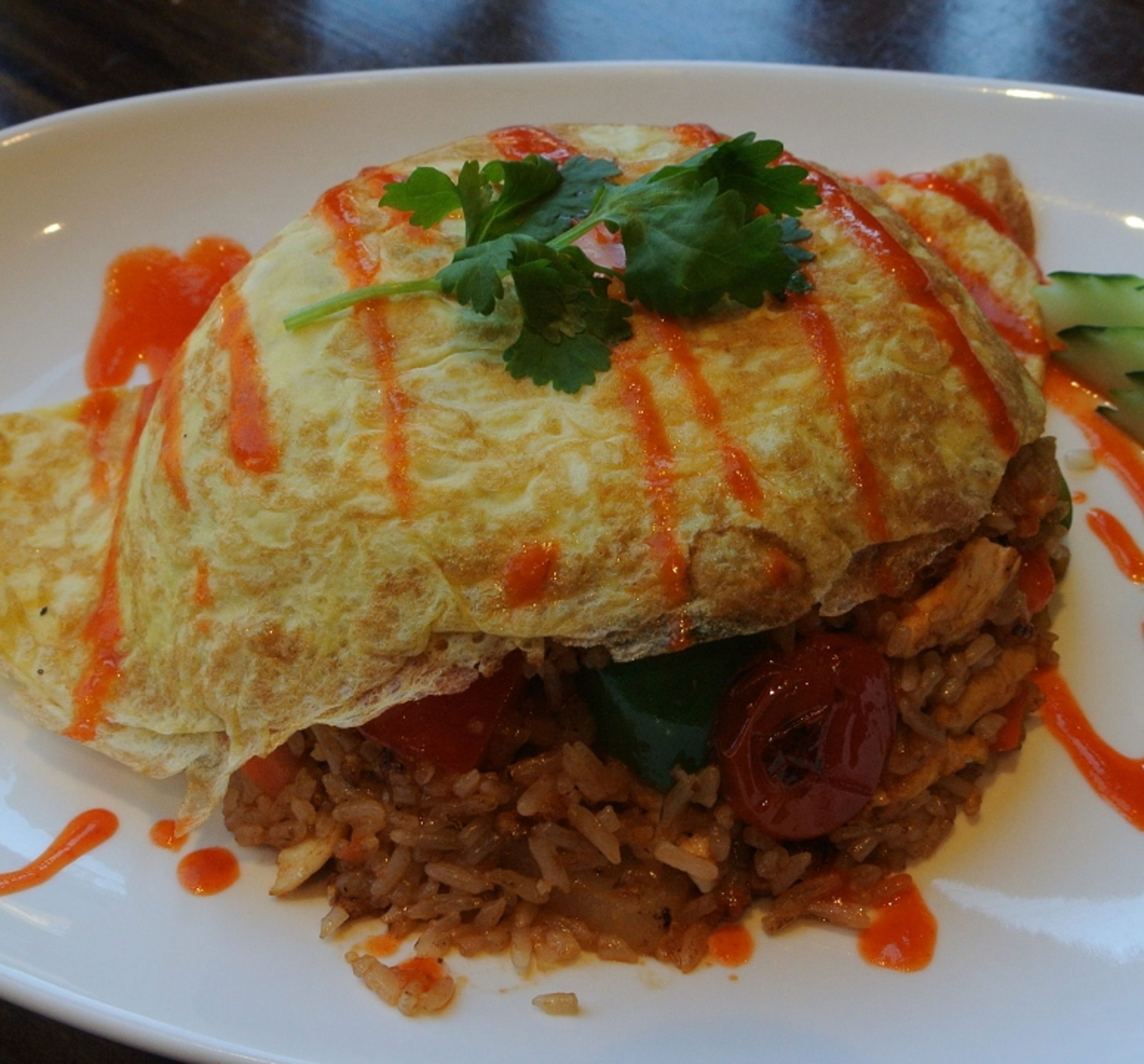 Sriracha Fried Rice.