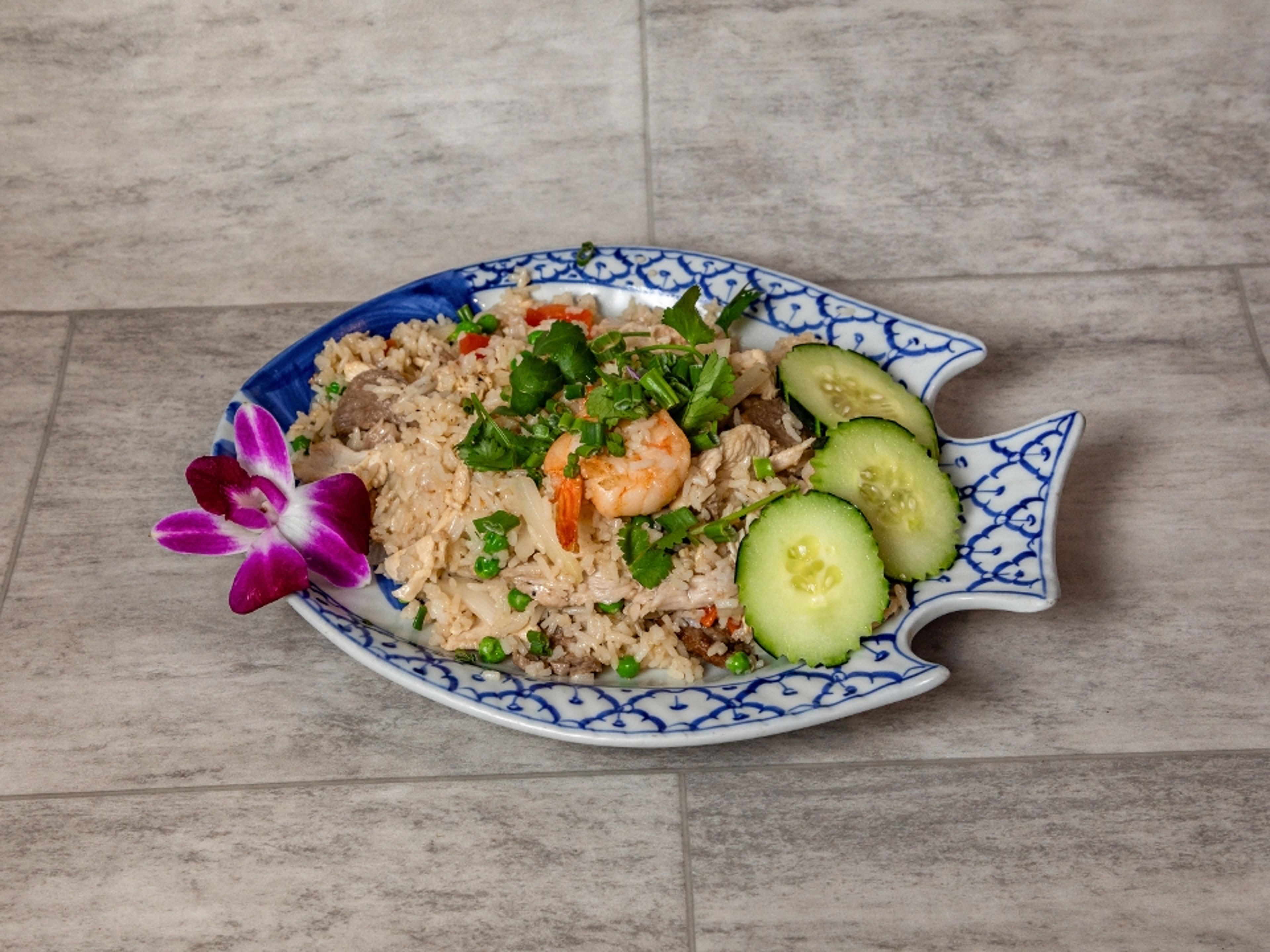 Spicy Combination Fried Rice.