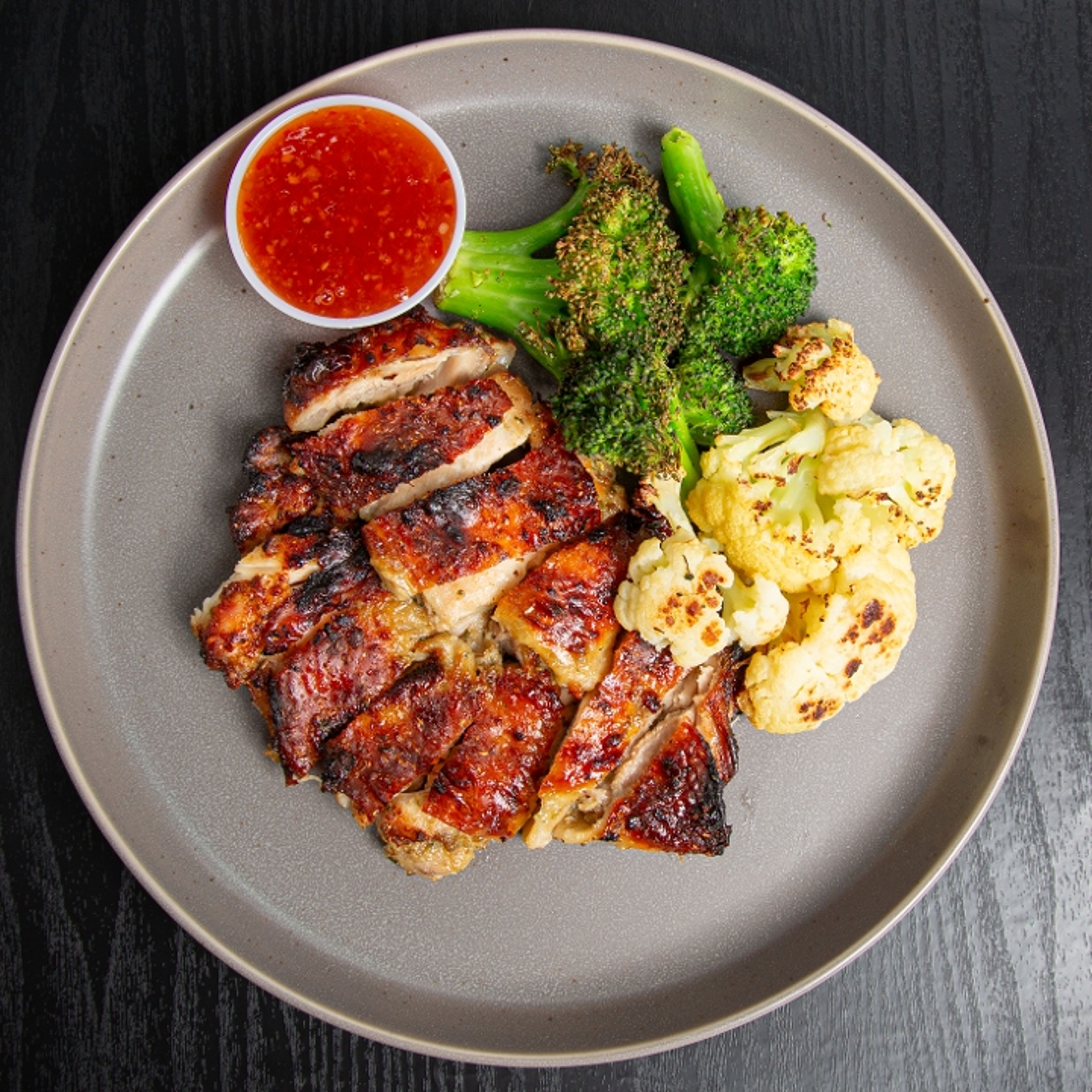 ROASTED CHICKEN PLATTER.