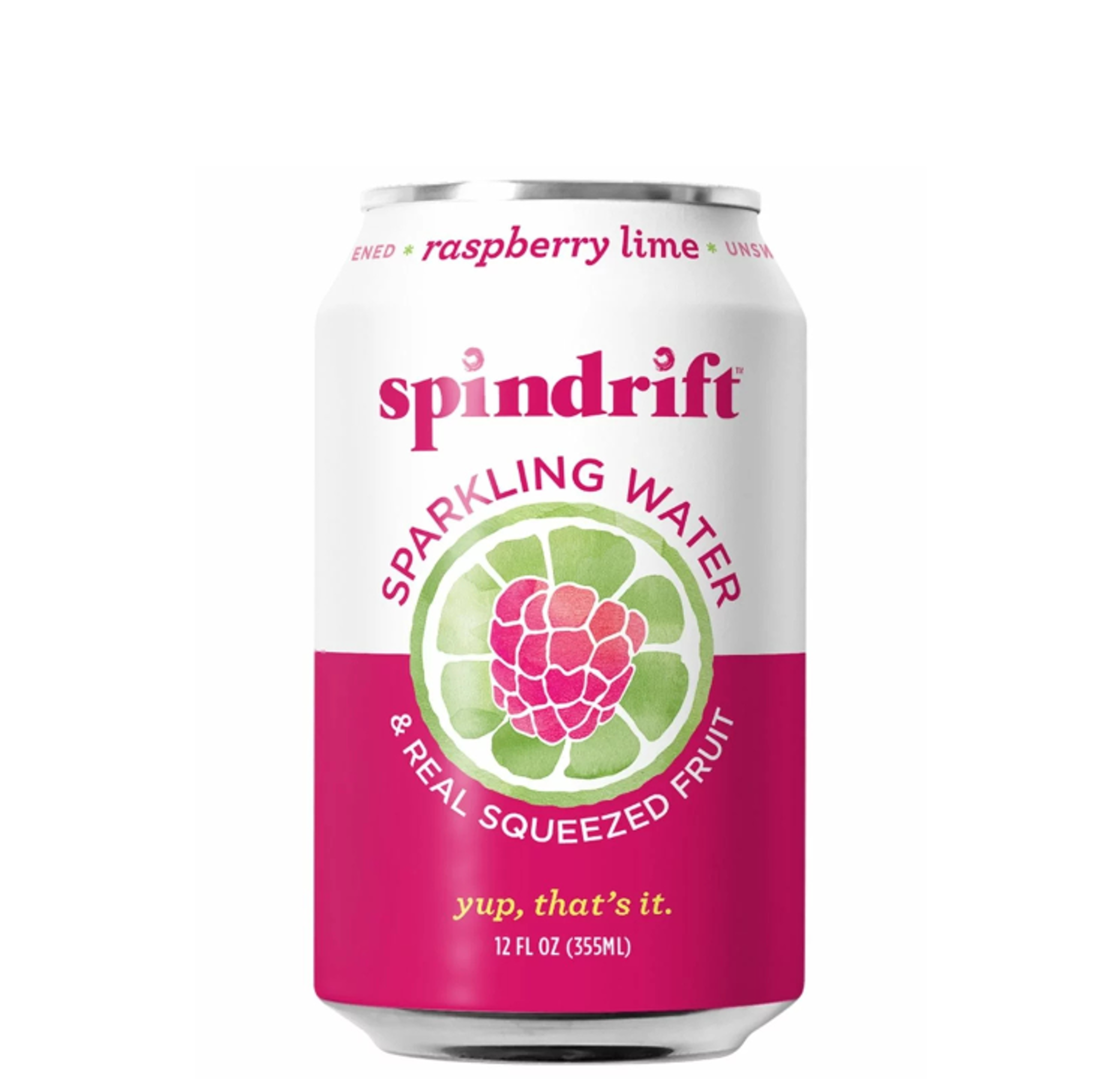Spindrift Raspberry Lime.