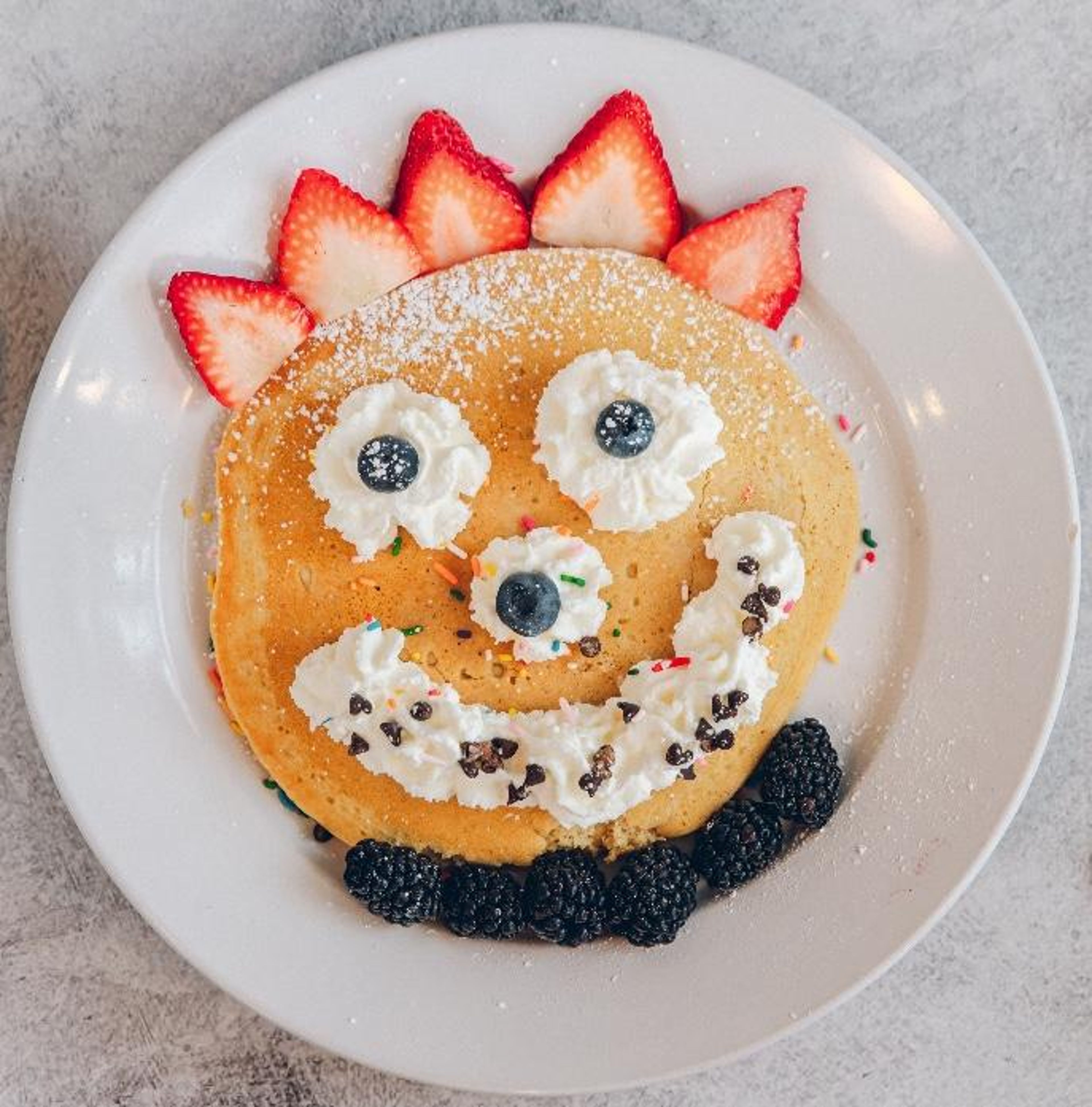 1 Happy Face Buttermilk.