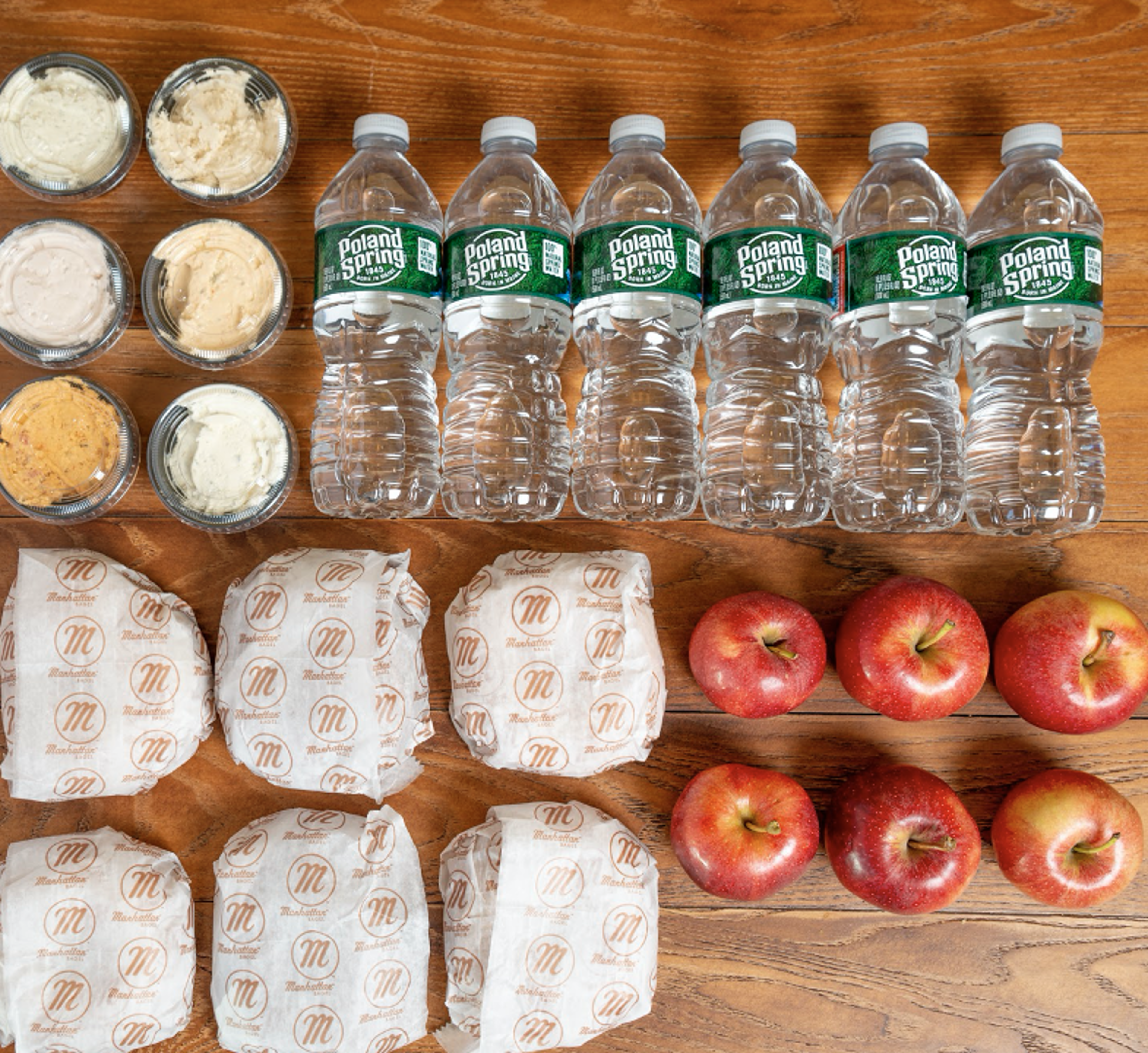 Cream Cheese Bagel Box 1/2 Dozen.