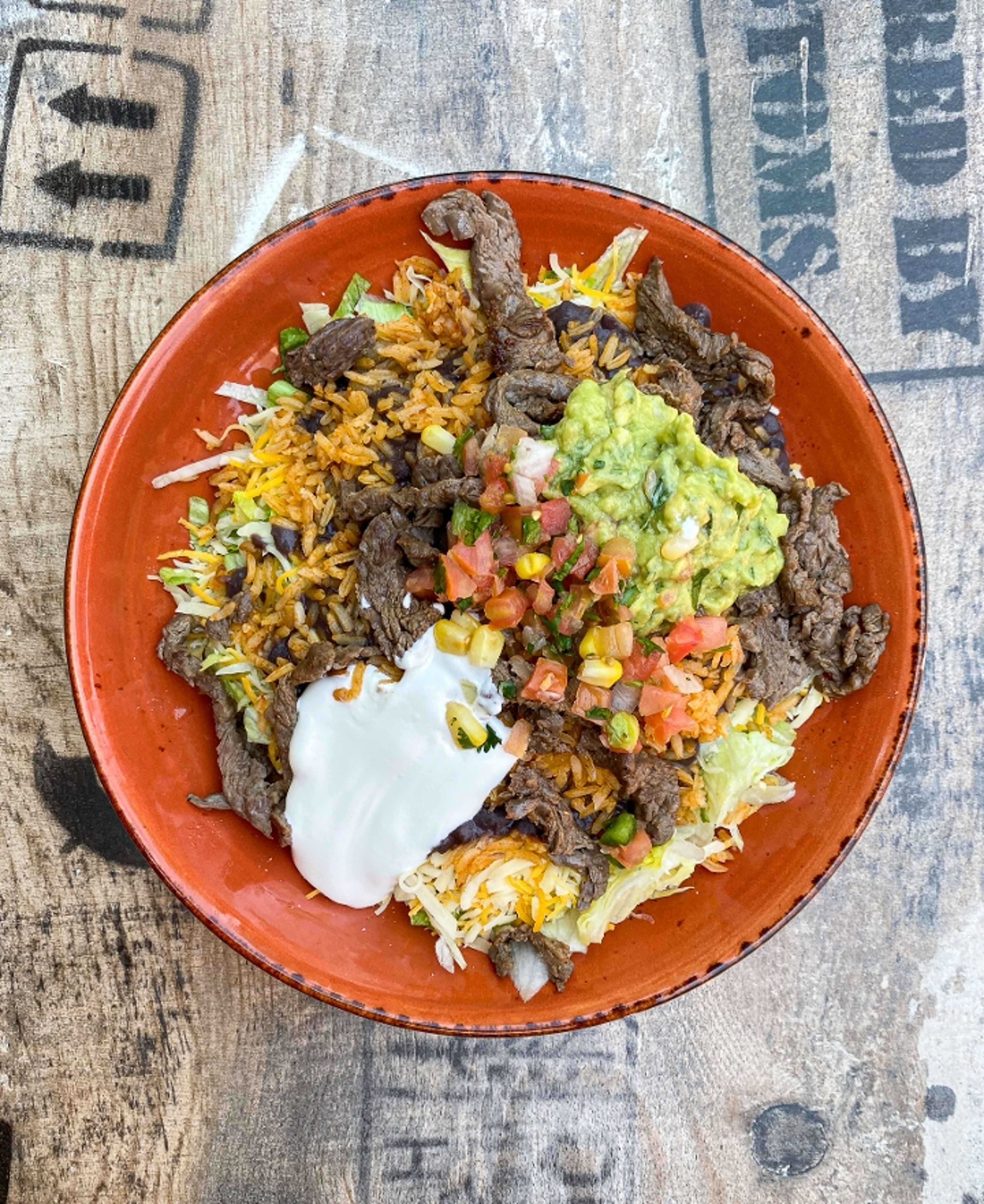 Burrito Bowl.