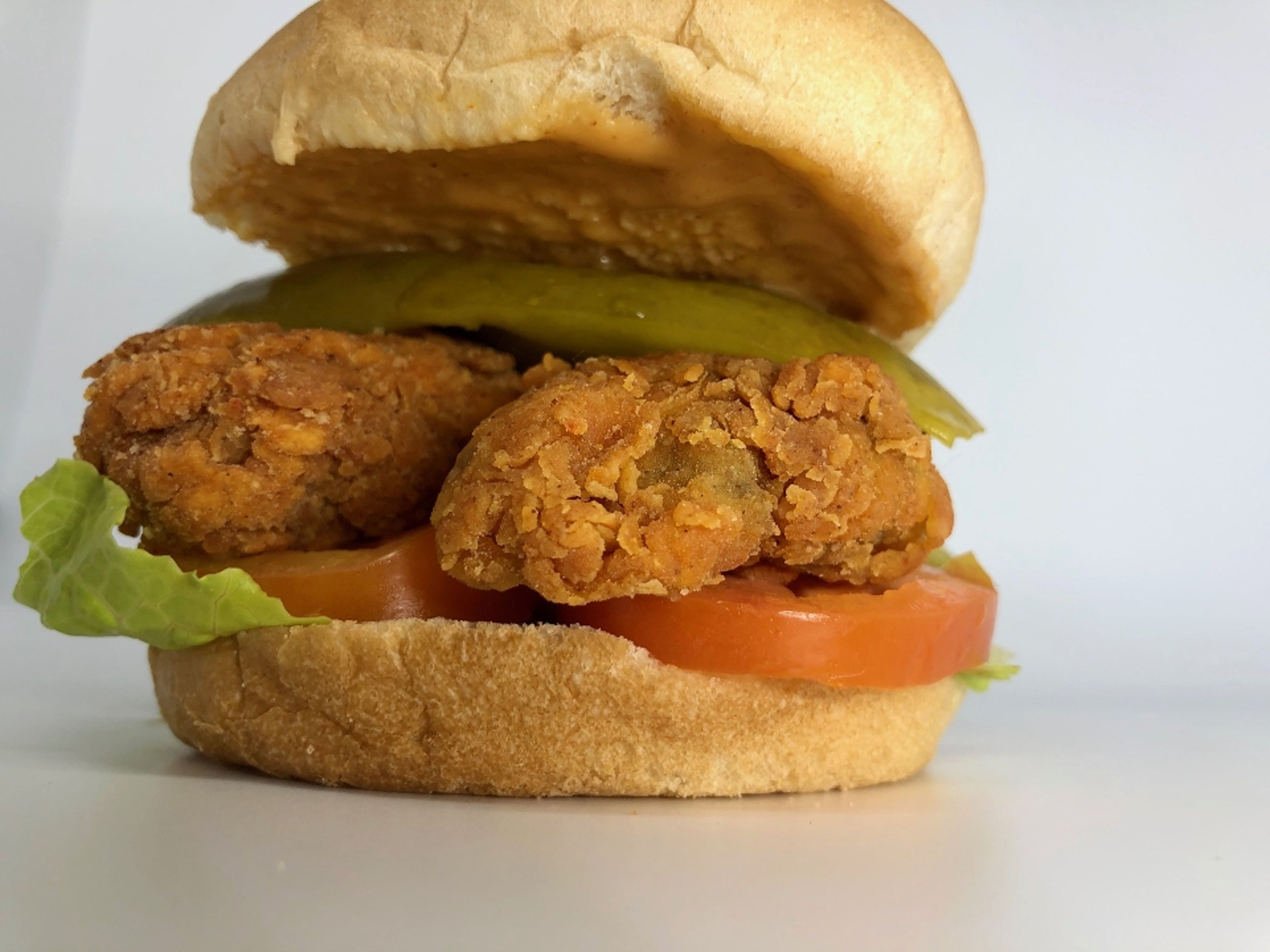 Spicy Bae Chick'n Sandwich.