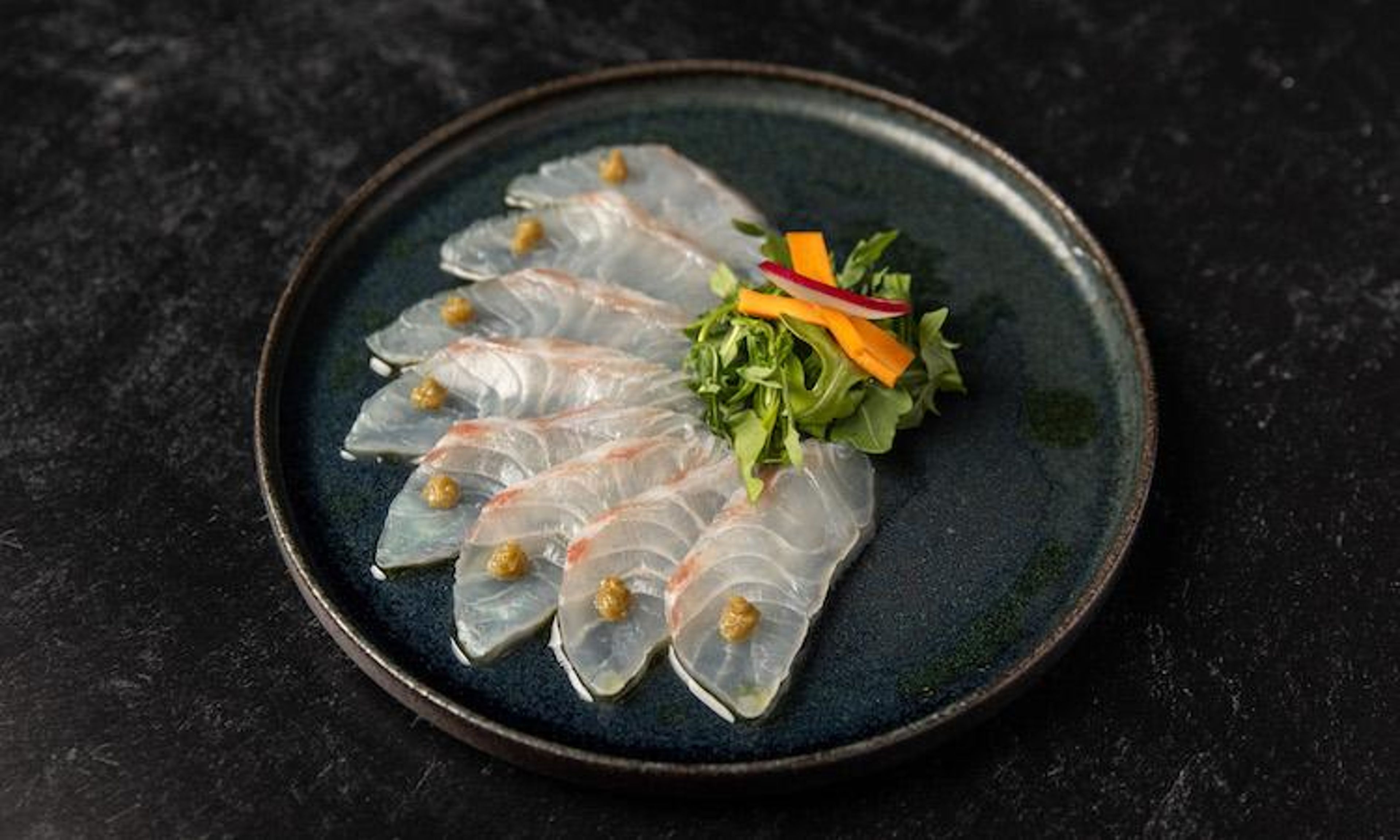 Red Snapper Sashimi.