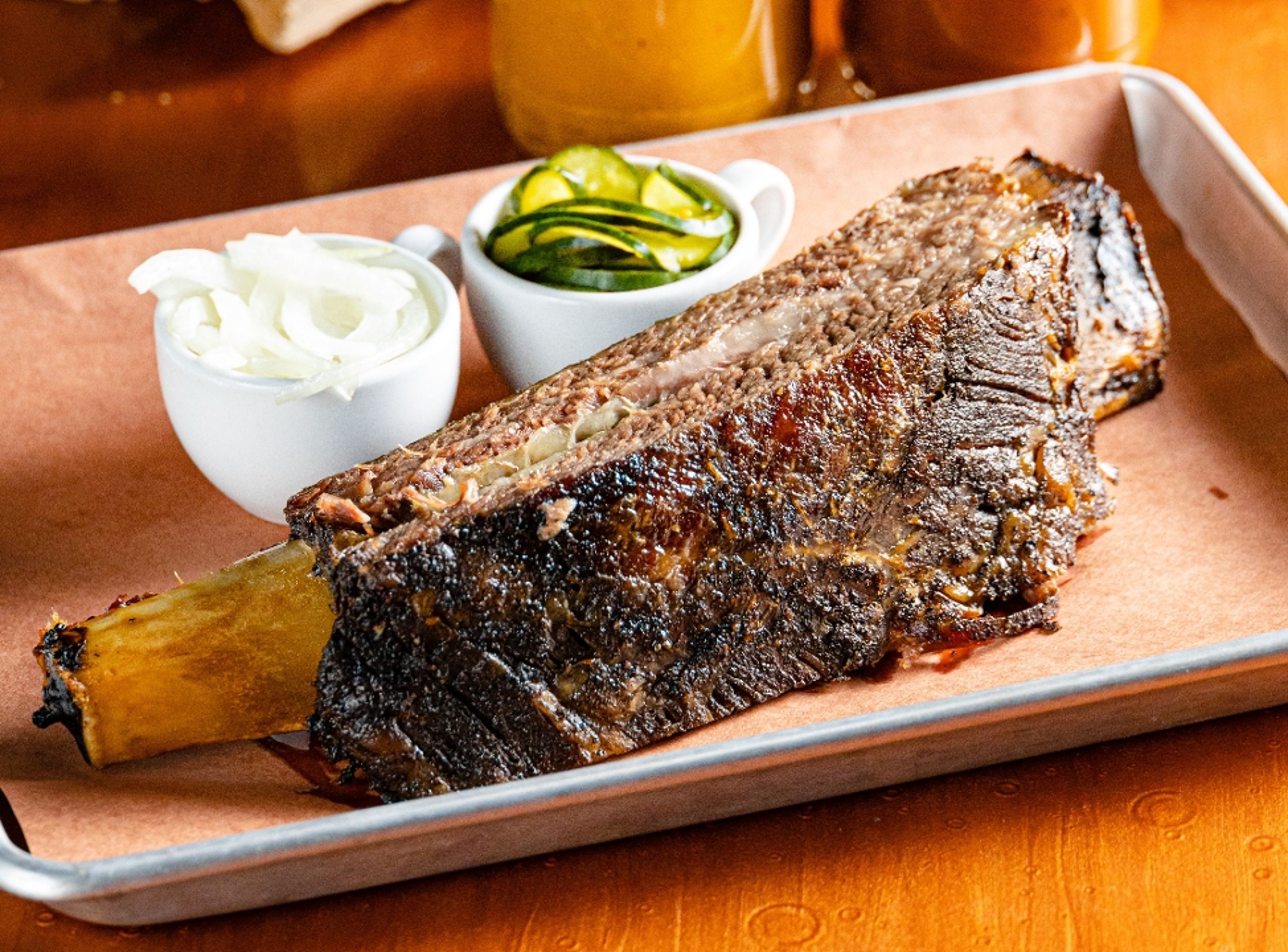 Giant Smoked Beef Short Rib.