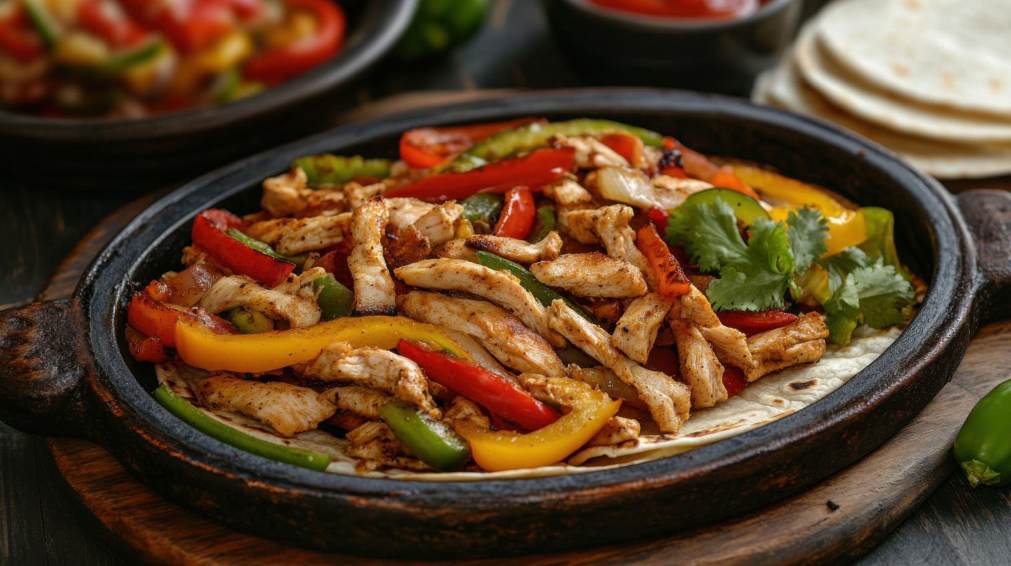 Chicken Fajitas.