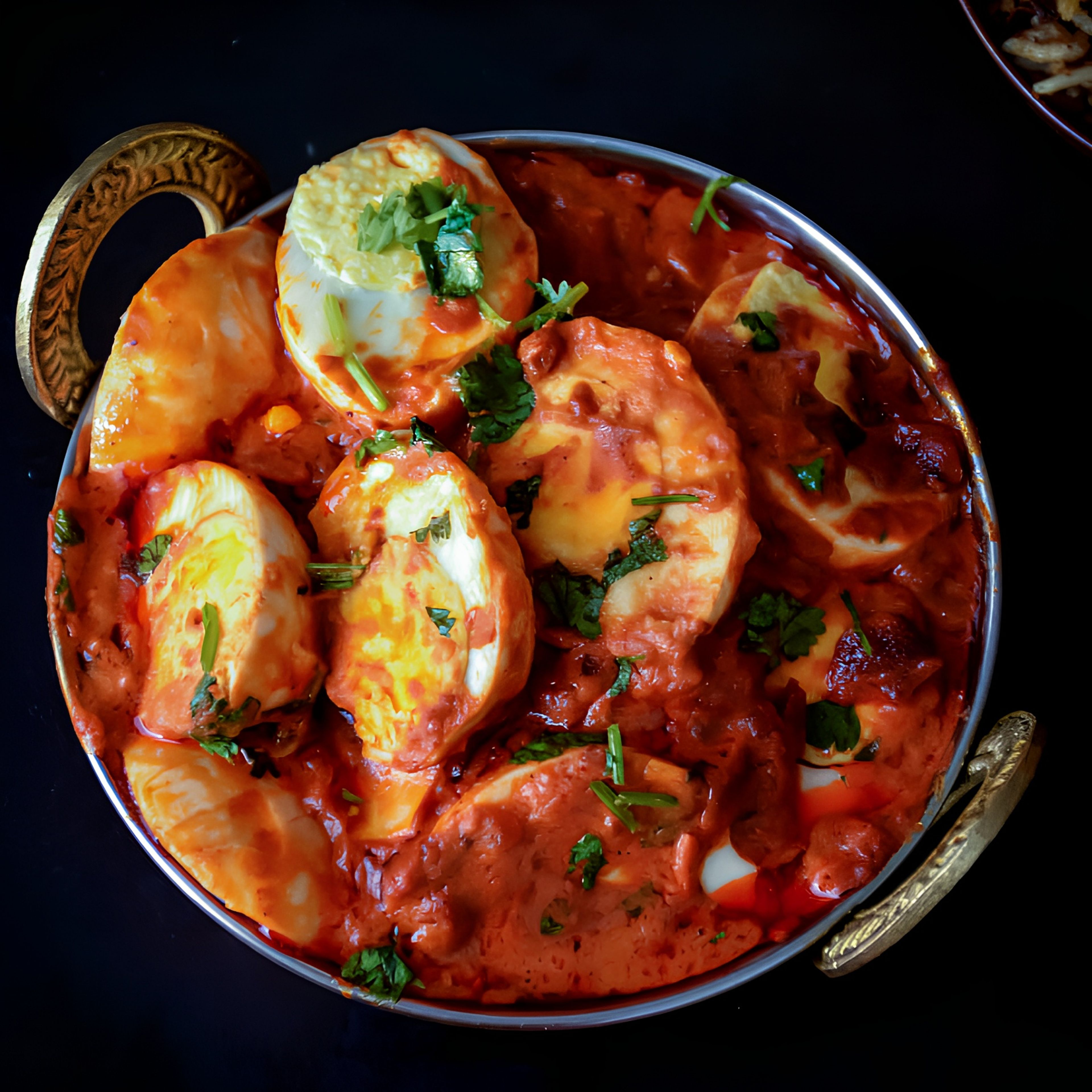 Egg Tikka Masala.