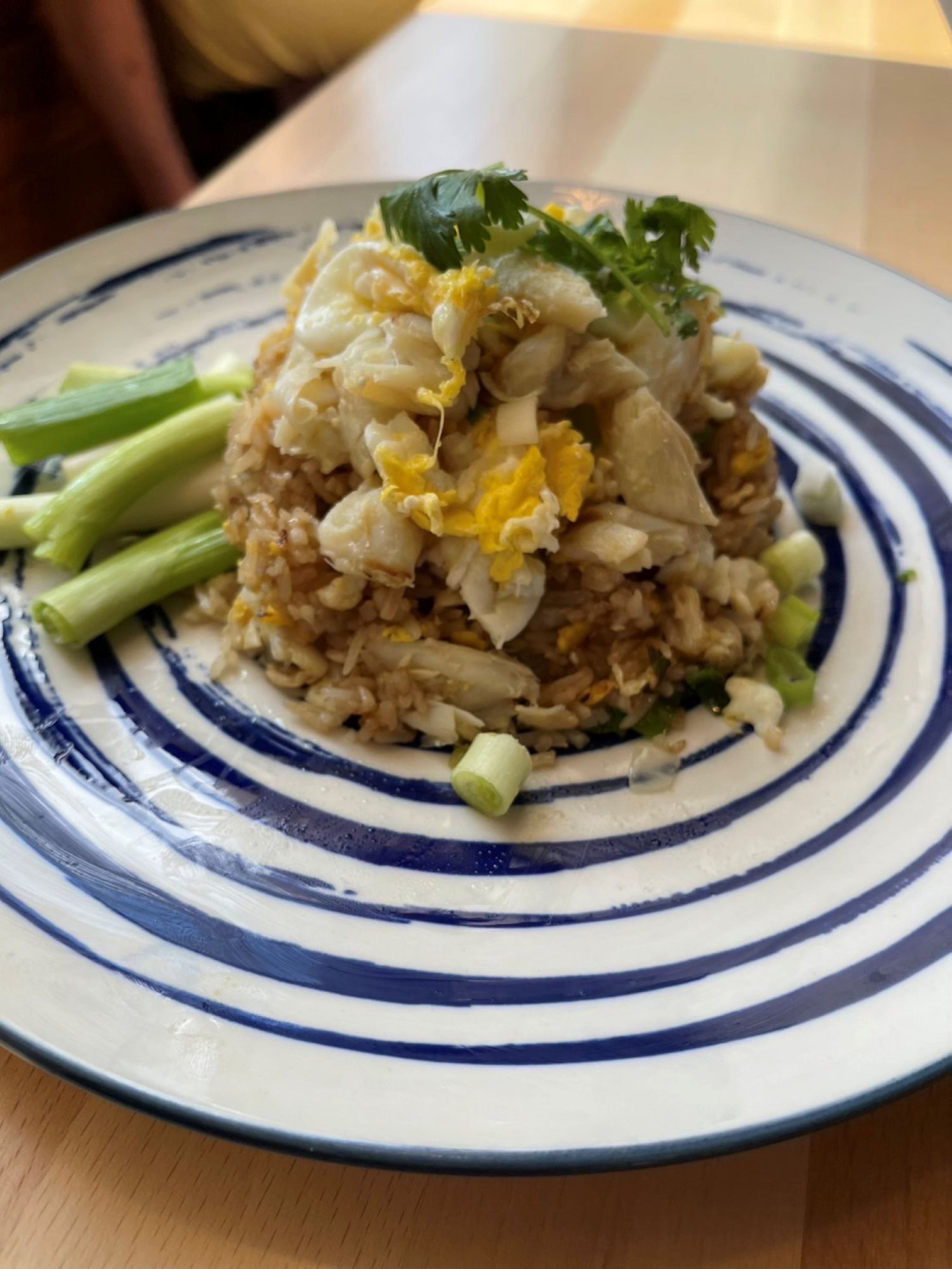 Crab Meat Fried Rice.