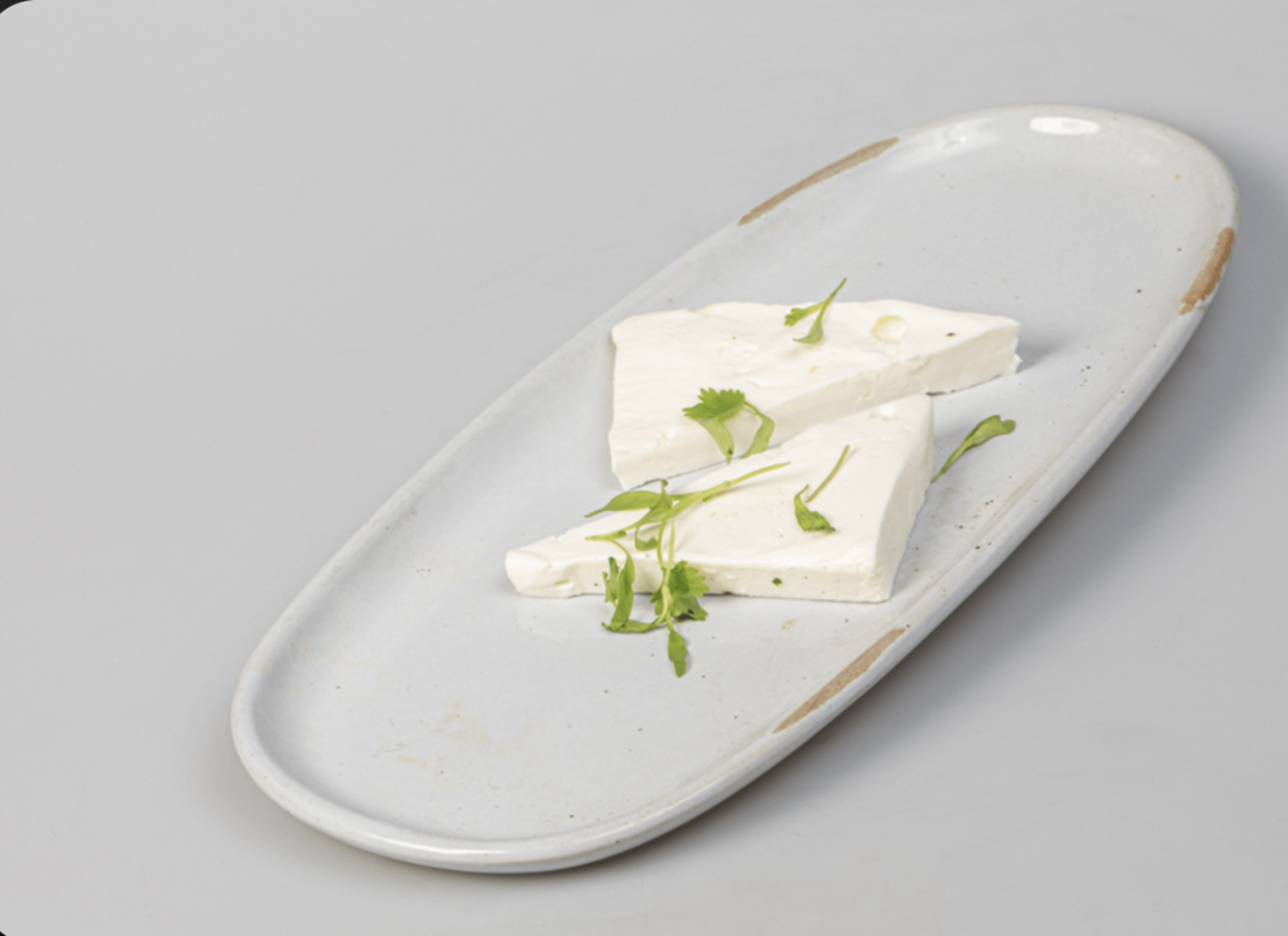 White Guayanese Cheese Side.