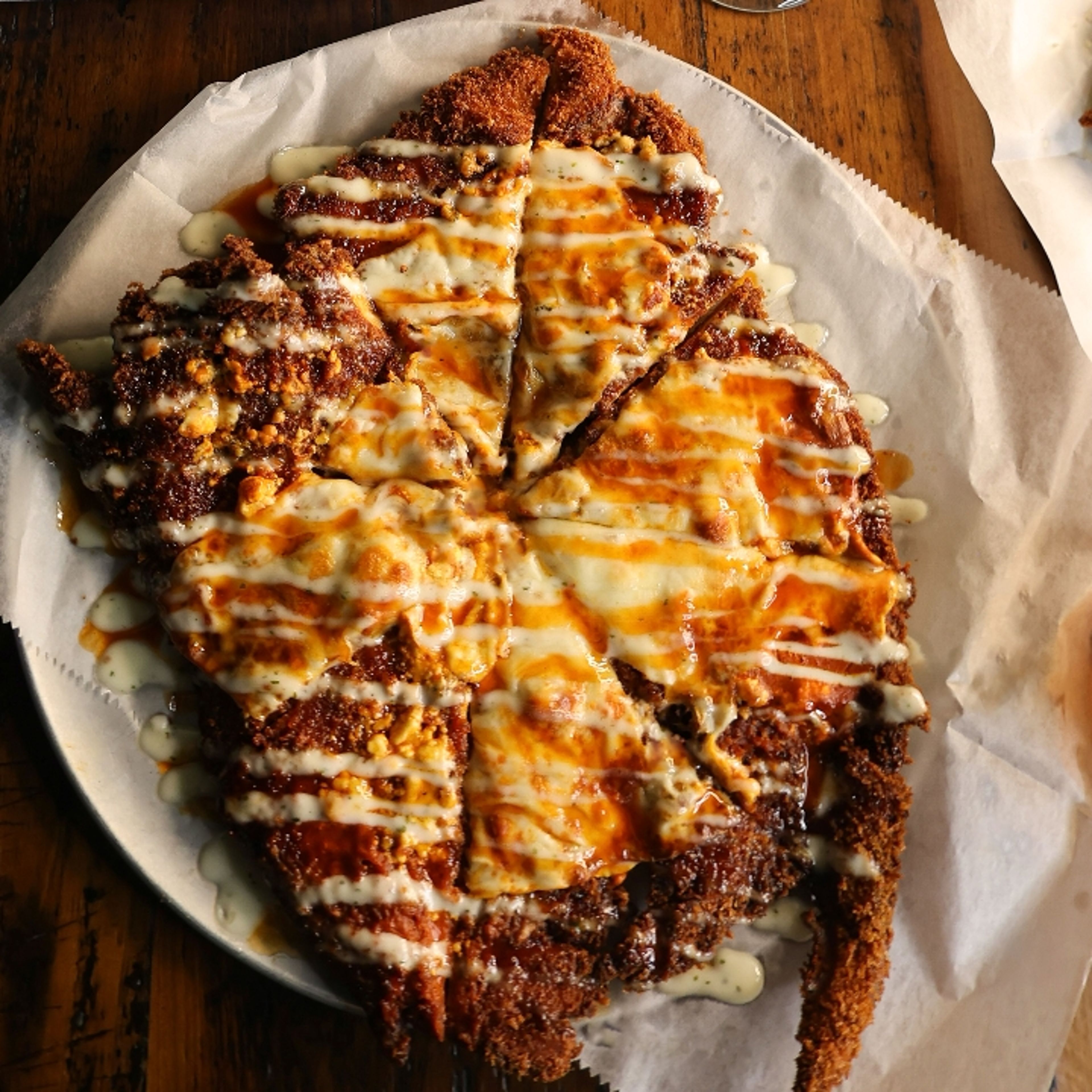 Buffalo Chicken Pizza.