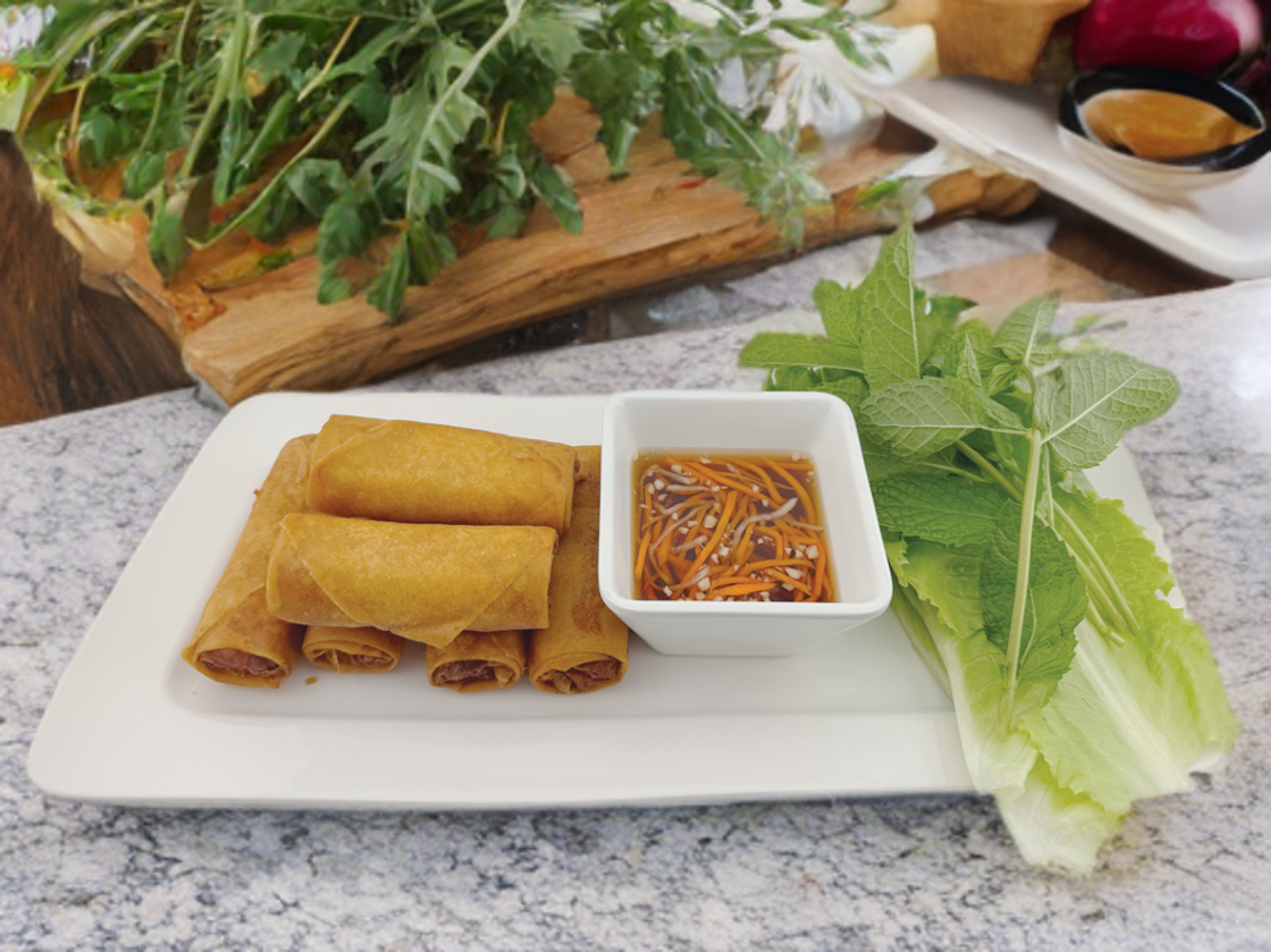 Vietnamese Egg Rolls.