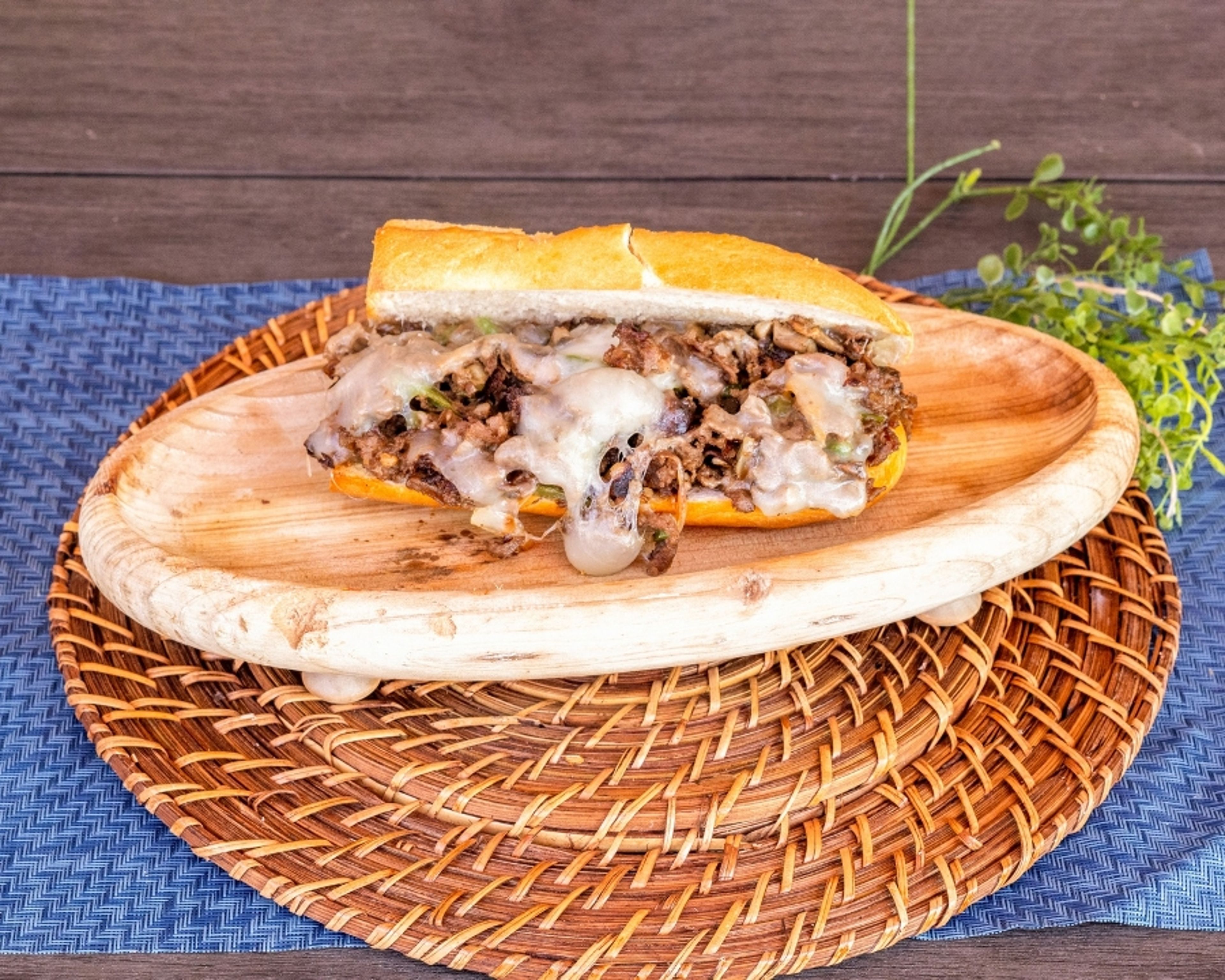 Philly Cheesesteak Sandwich.