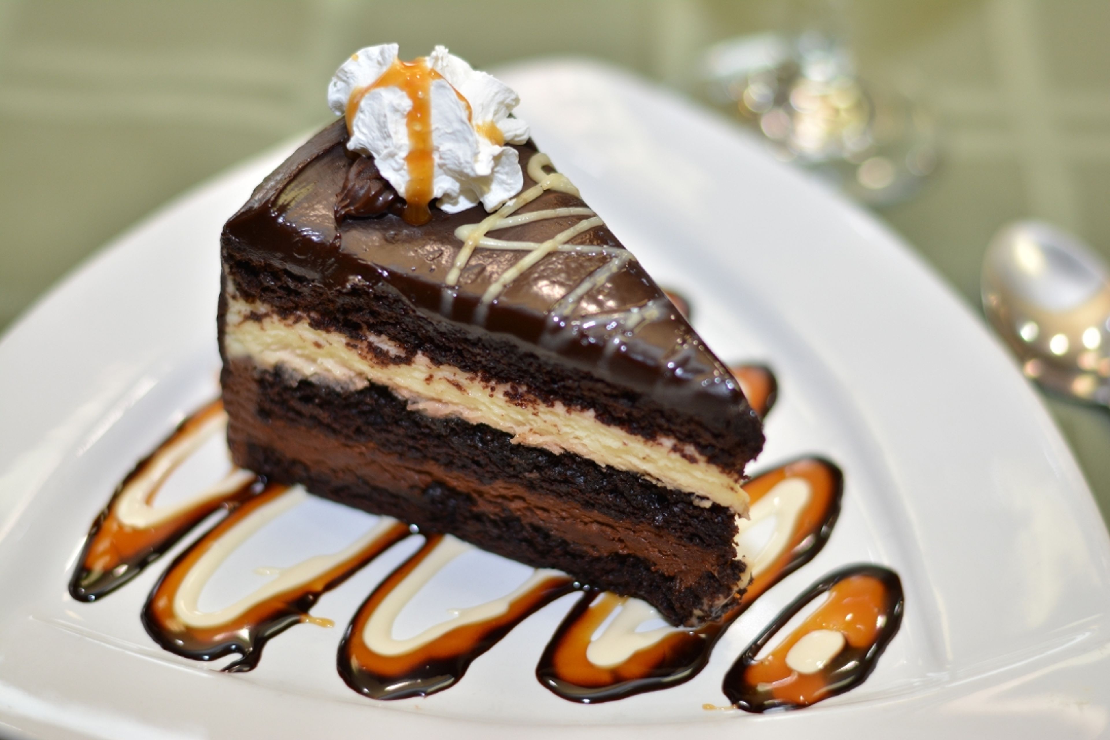Chocolate Mousse Cake.
