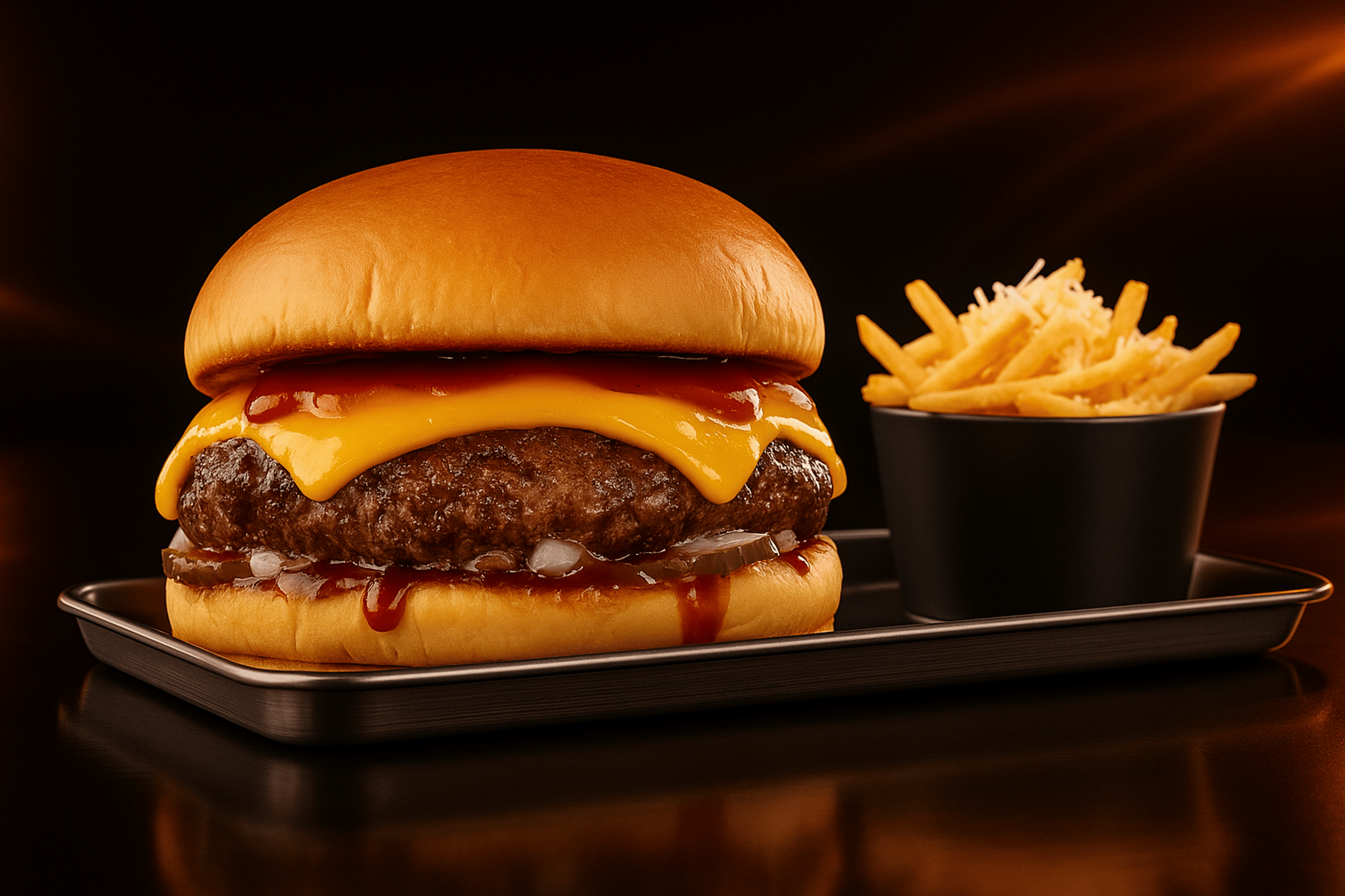 Cheeseburger - COMBO 🍔🍟.