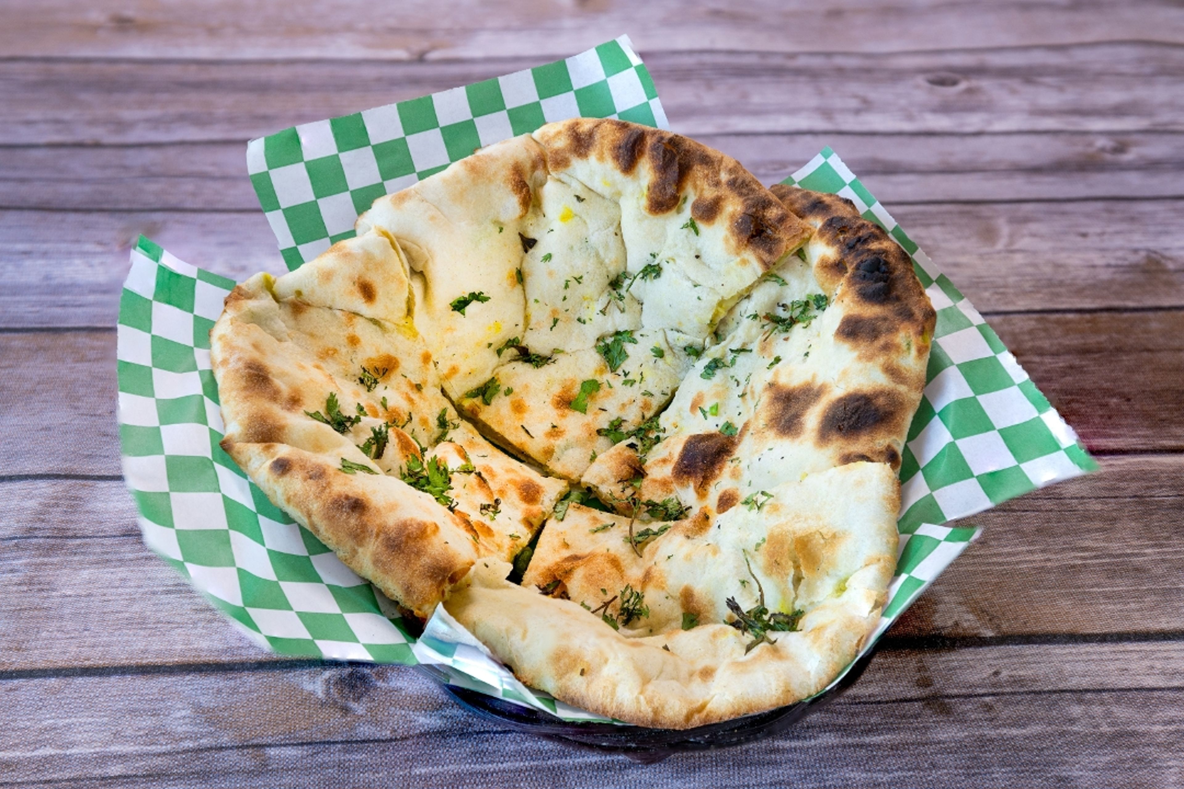 Stuffed Naan.