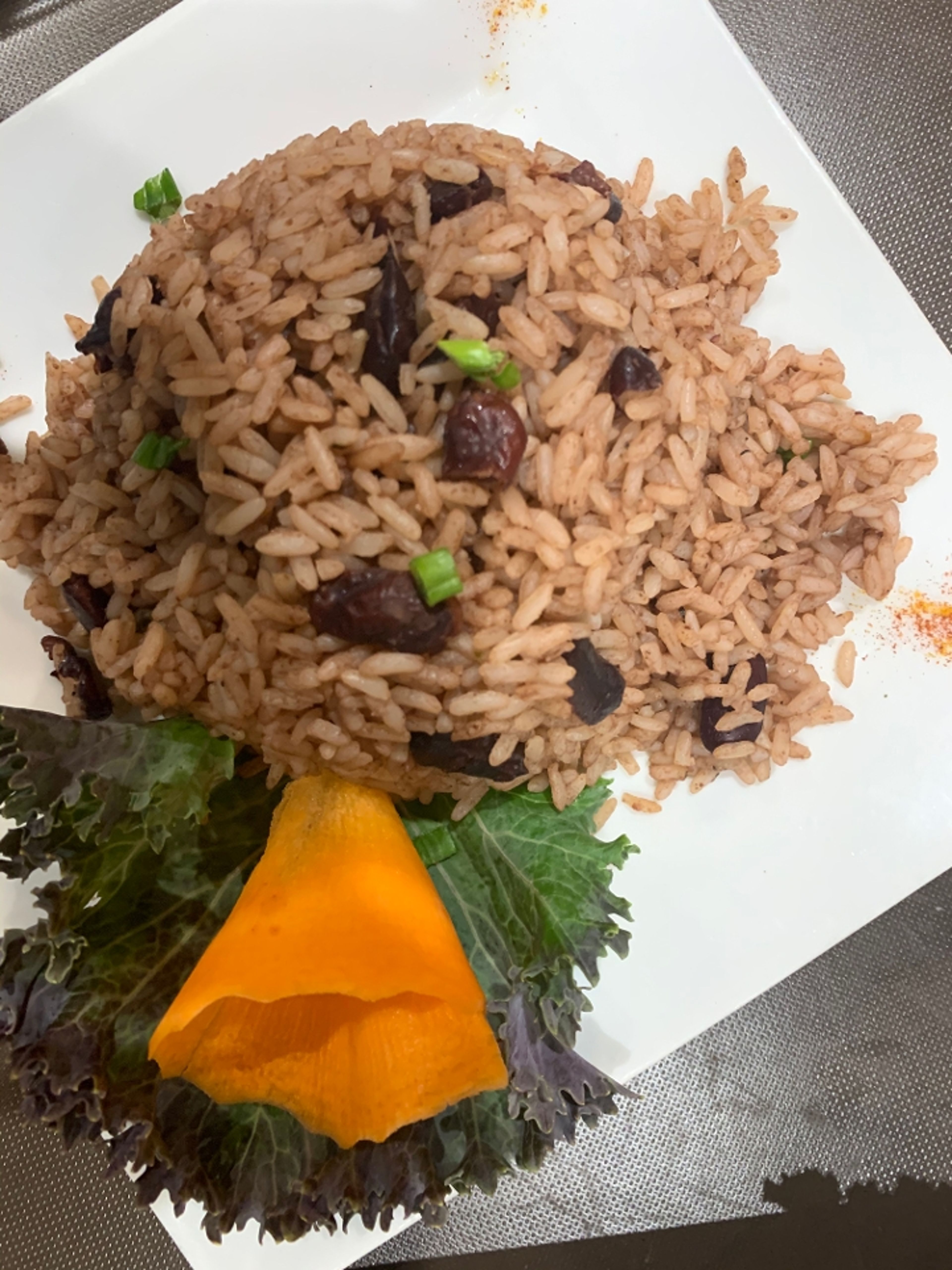Rice & Red Beans.