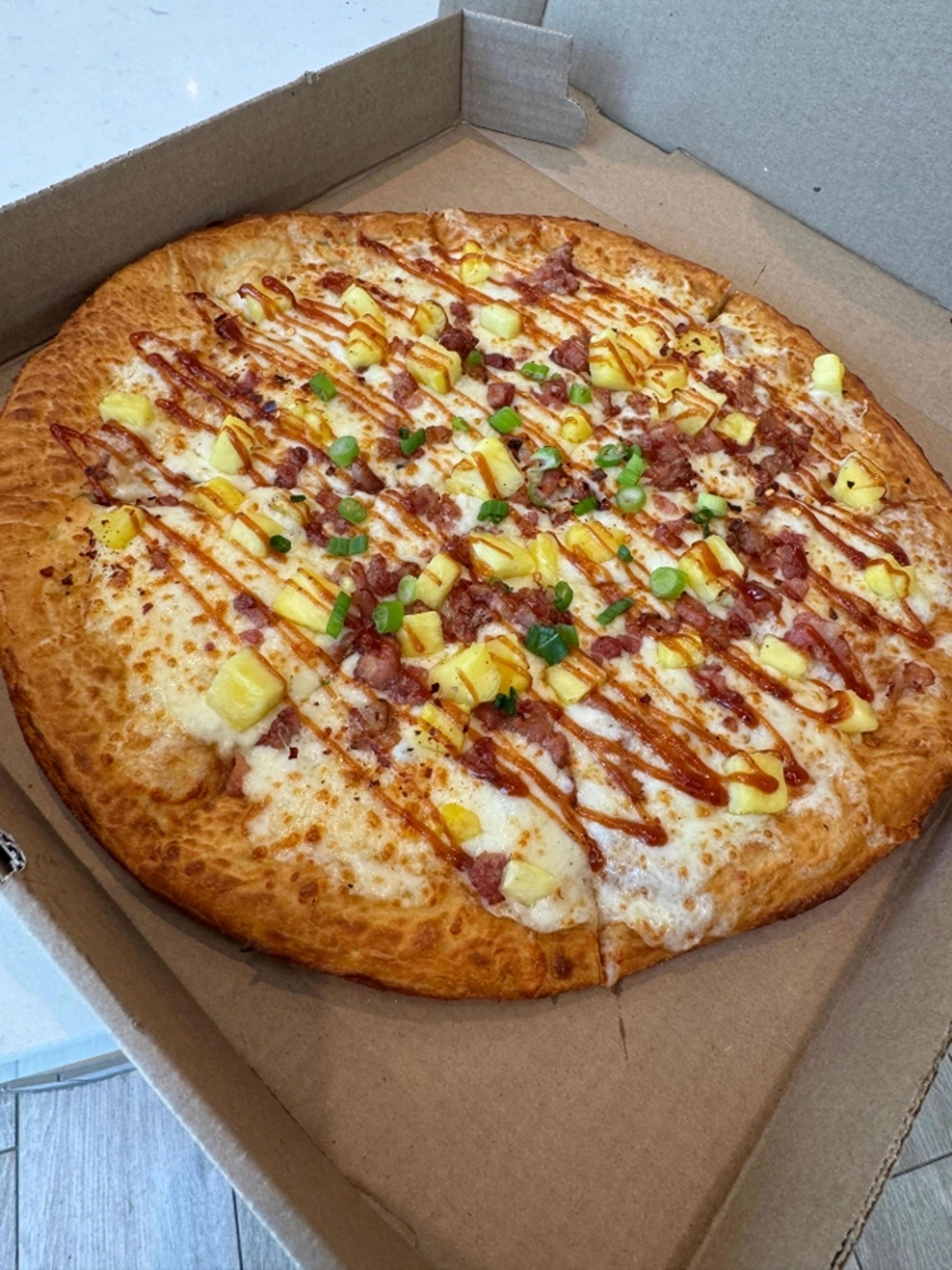 Luau with Bacon (Half).