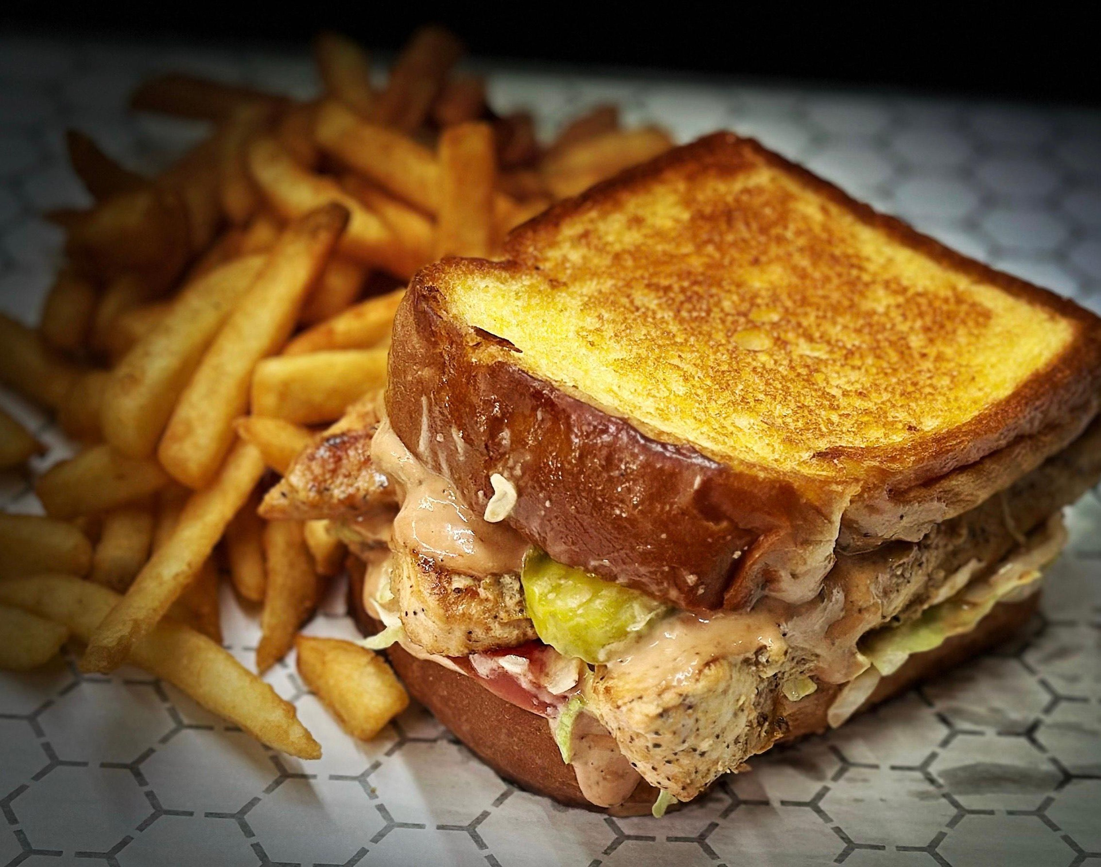 Grilled Tender Sandwich Combo.