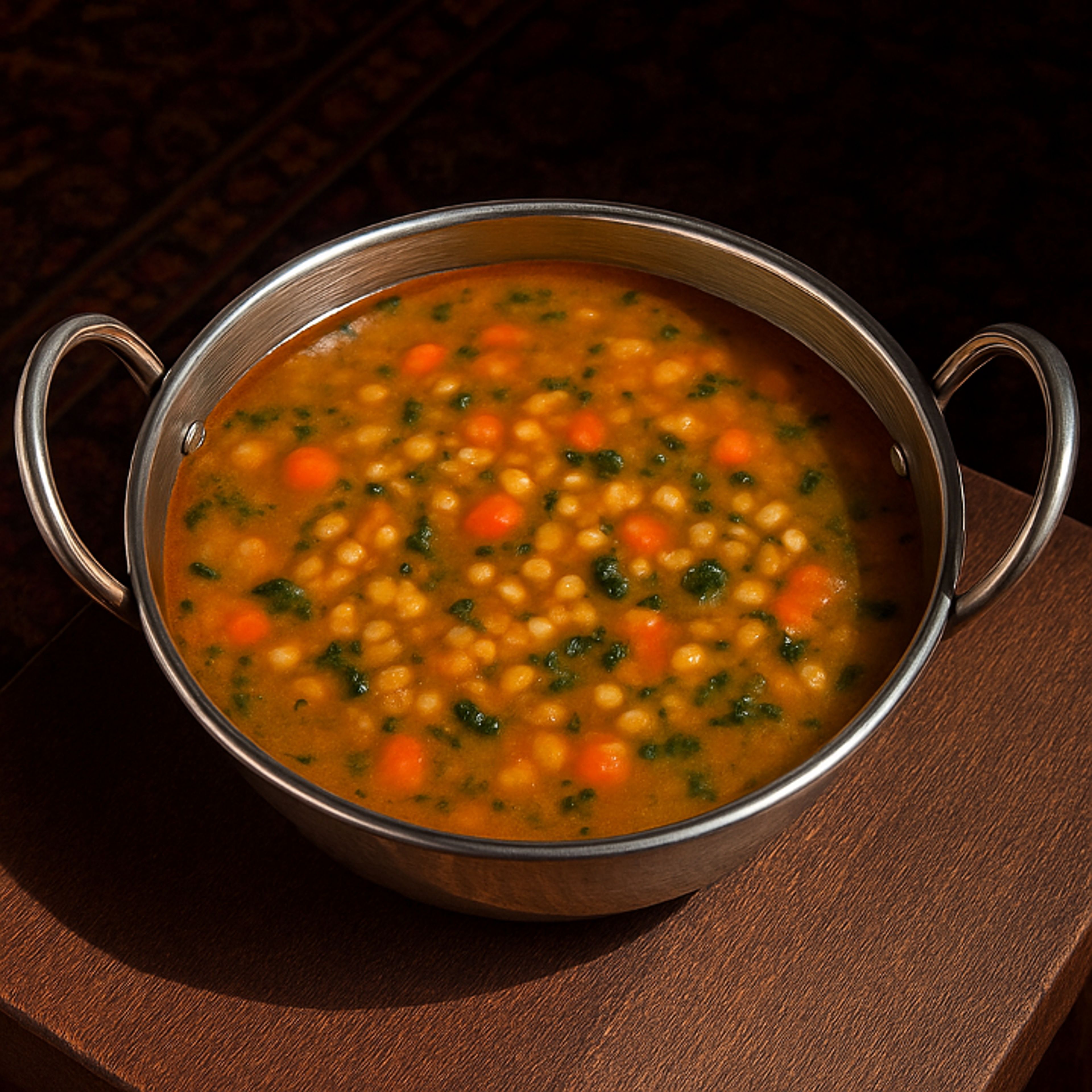 Chicken Barley Soup (سوپ جو با مرغ).