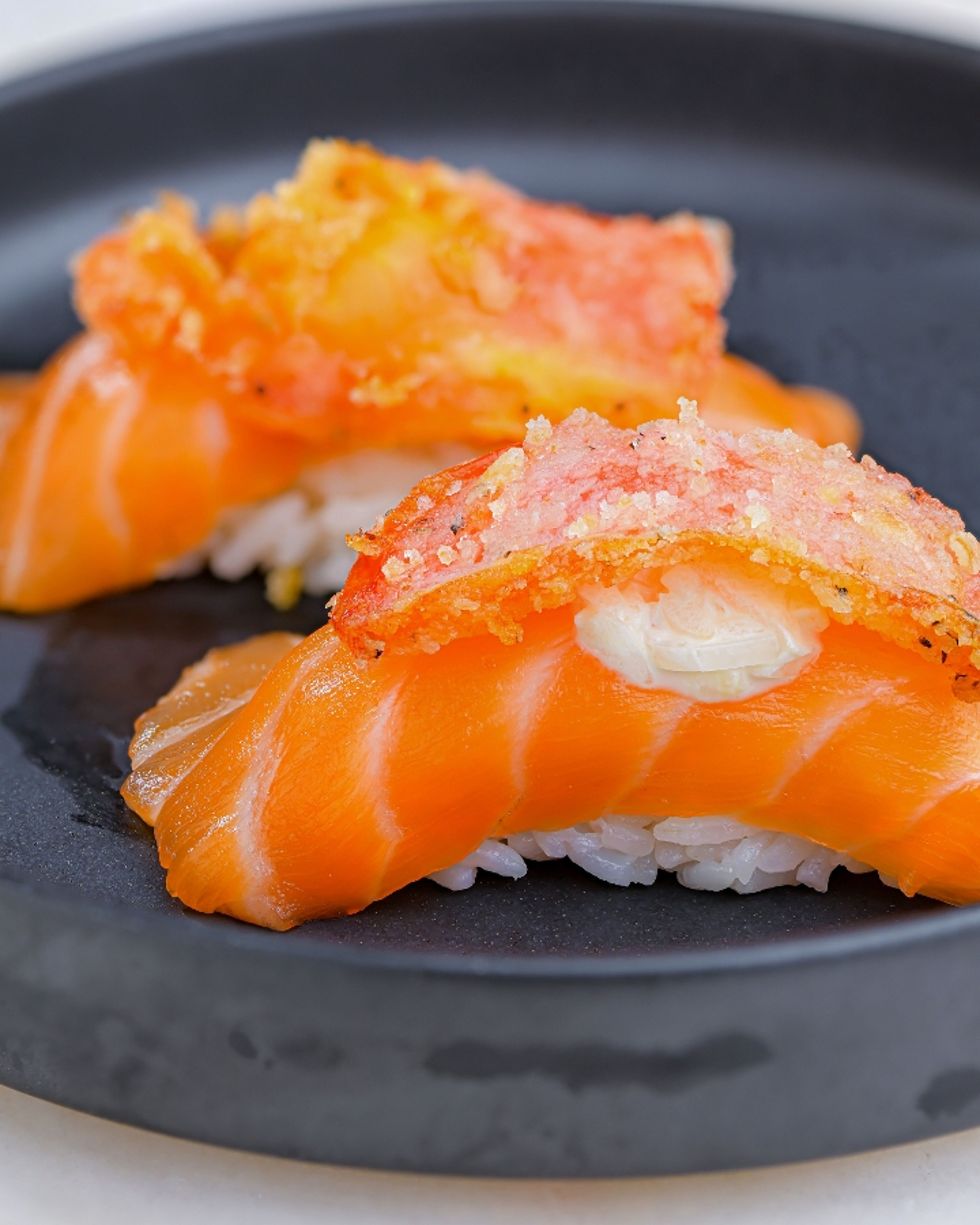 Salmon Tomato Nigiri.