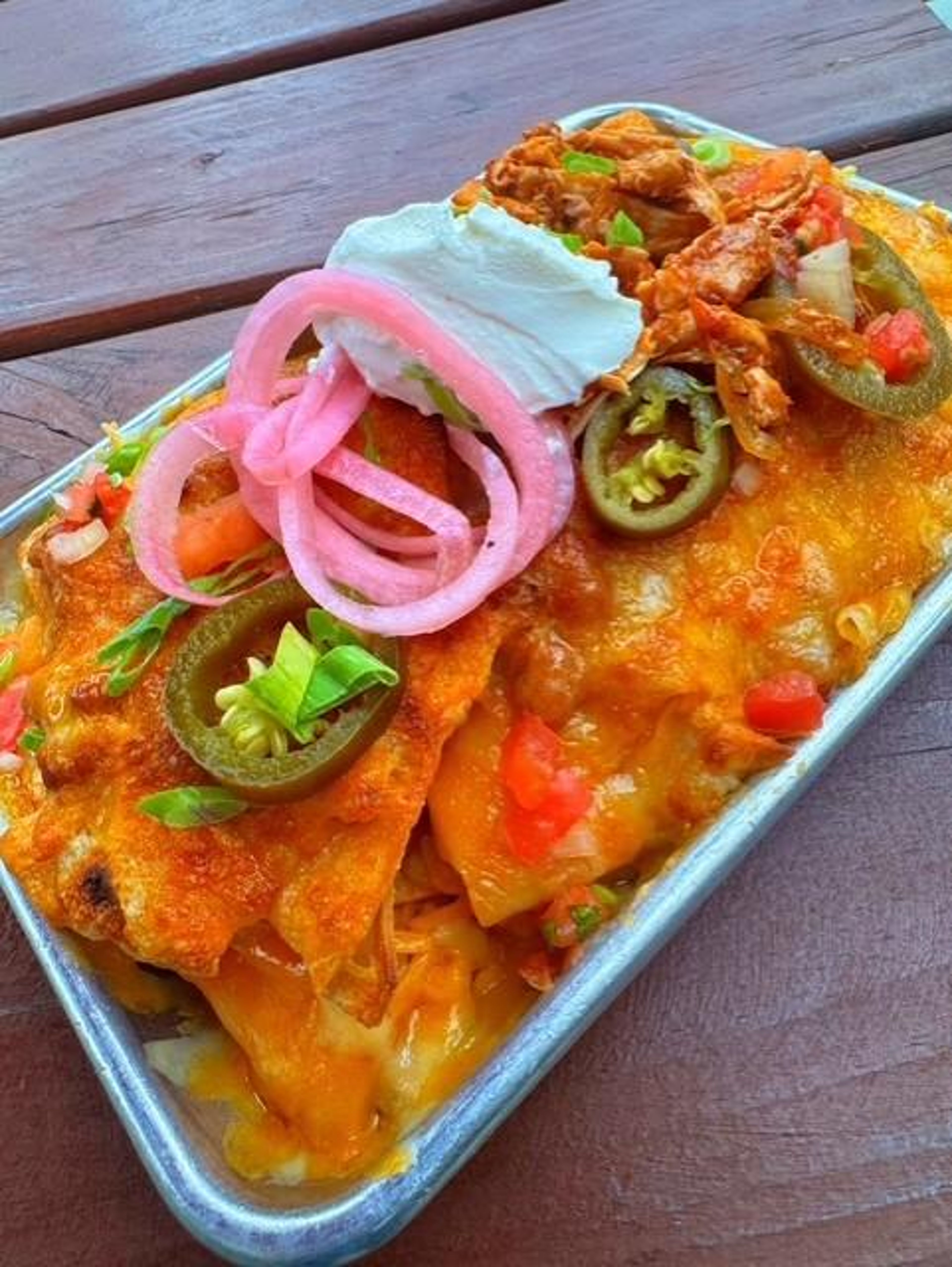 Chicken Tinga Nachos.