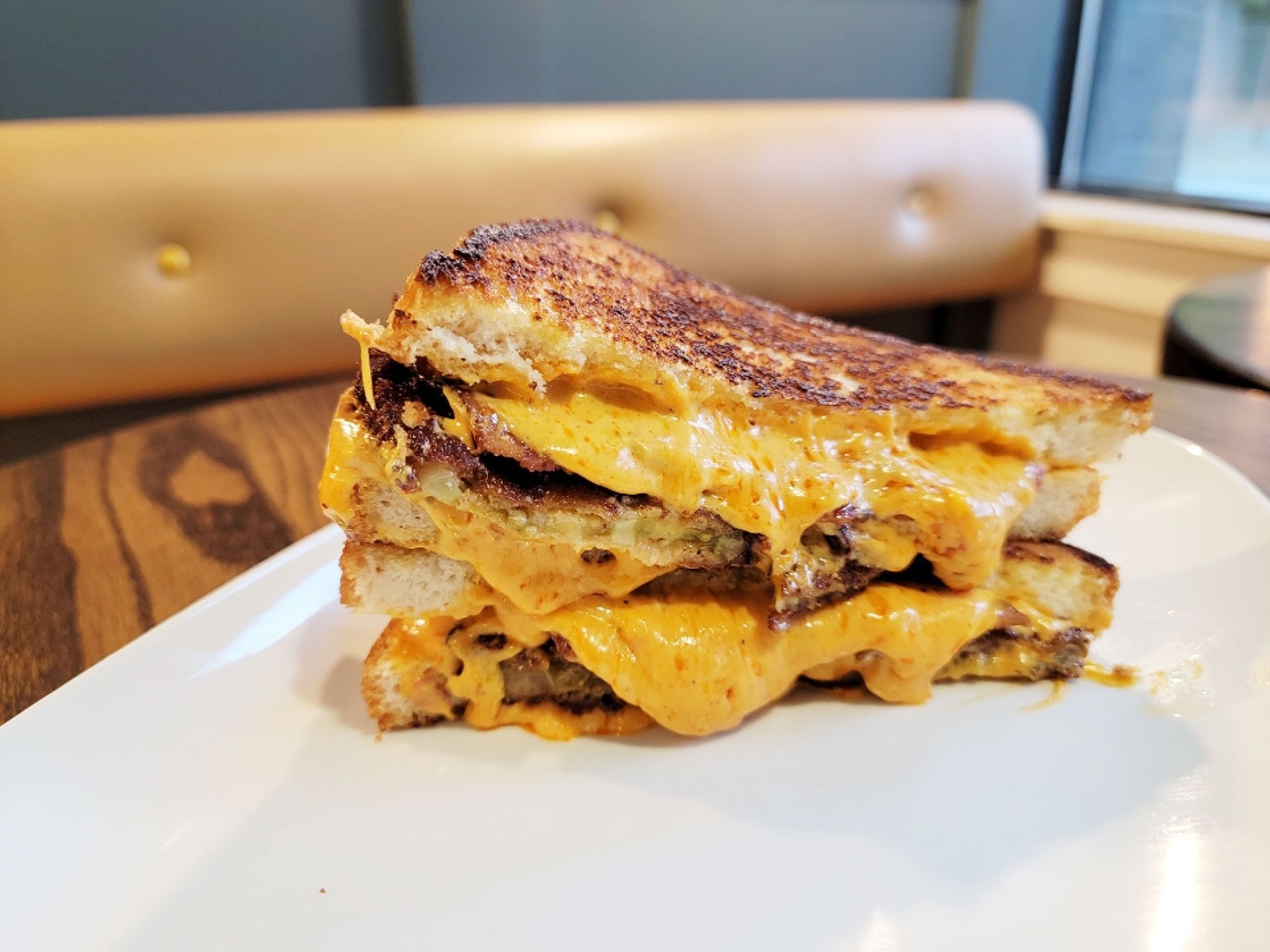 KICKED UP GRILLED CHEESE.