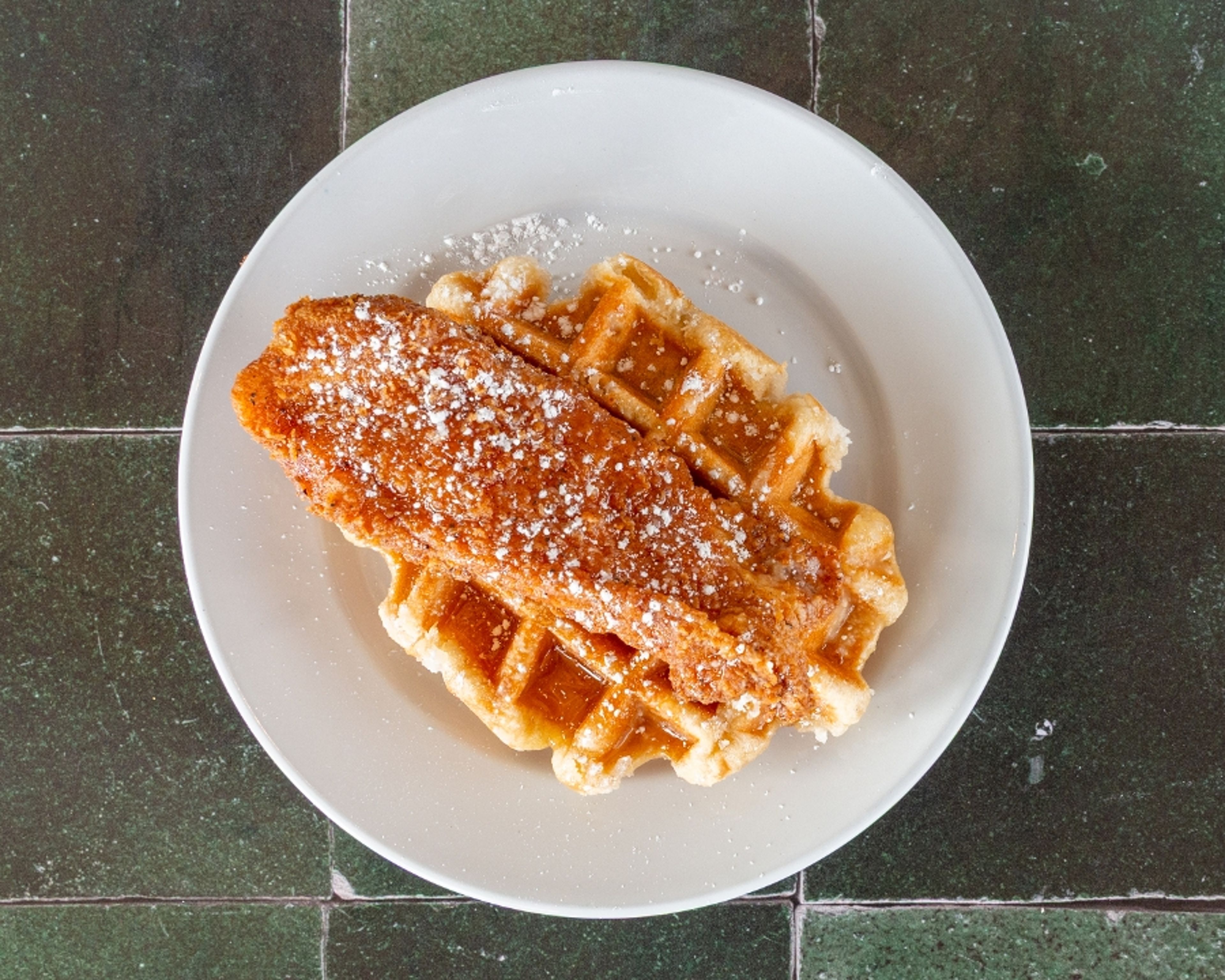 Kids Chicken & Waffle.