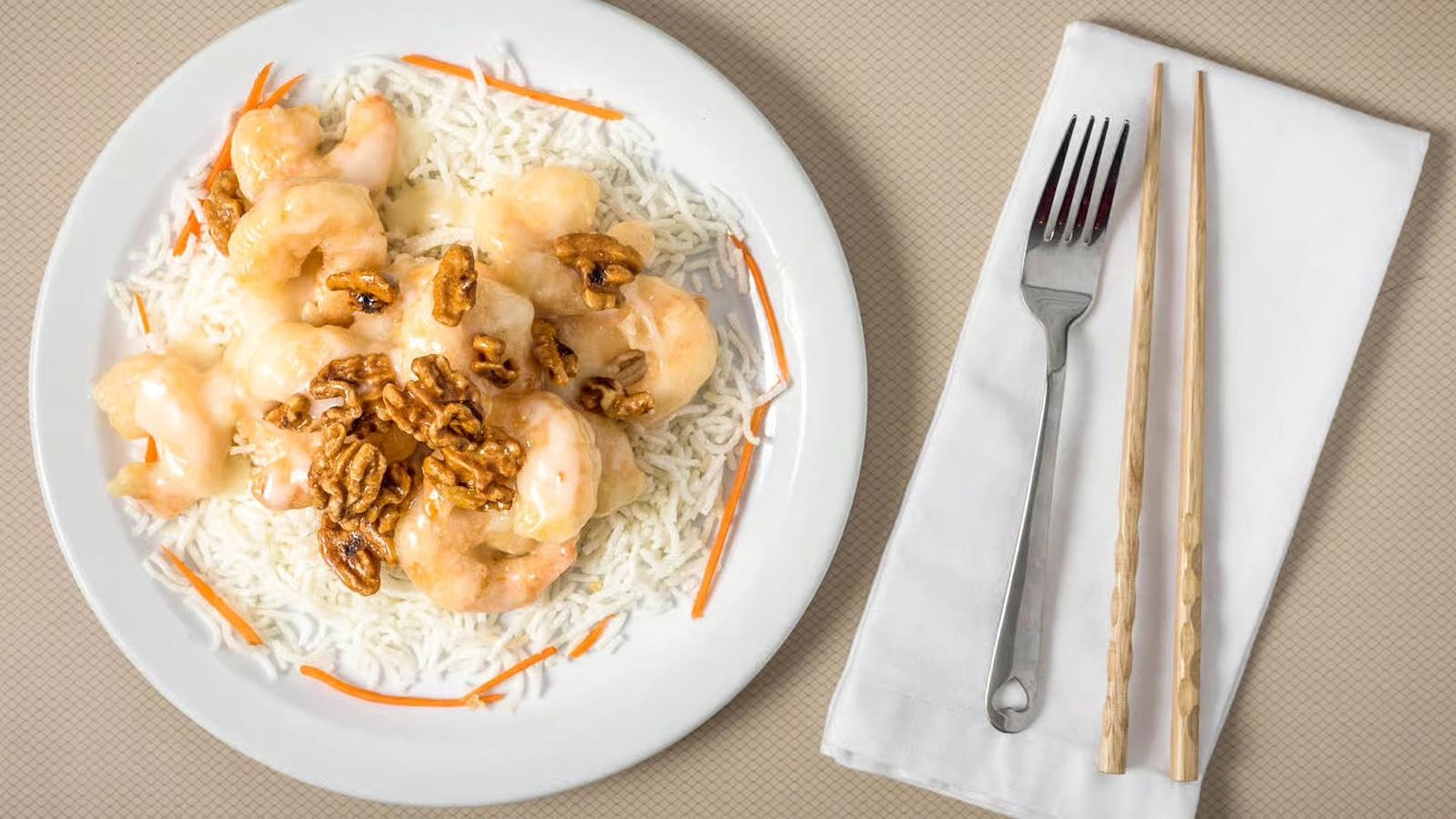 Honey Walnut Chicken (gf).