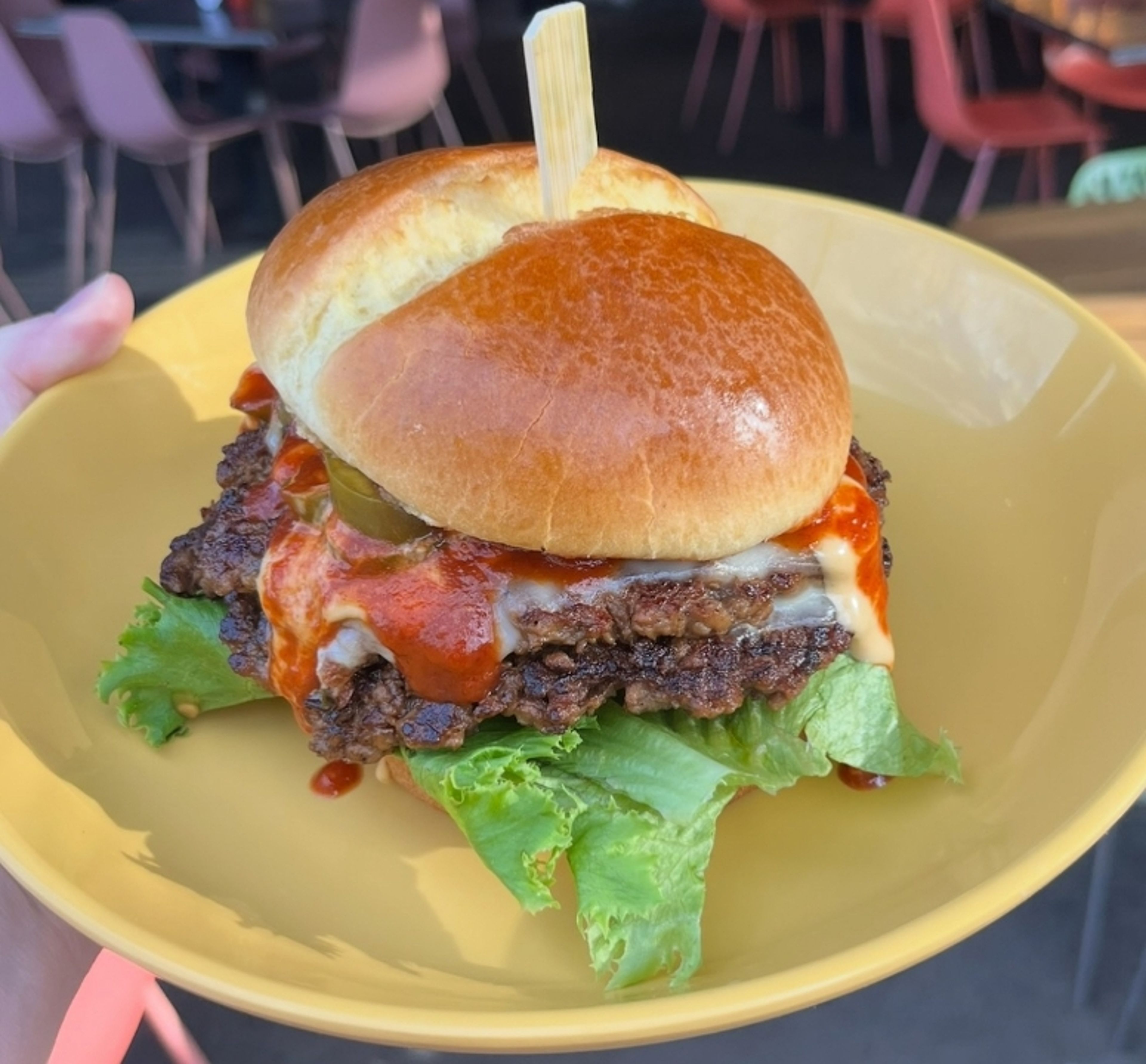 This Burg-ers On Fire.