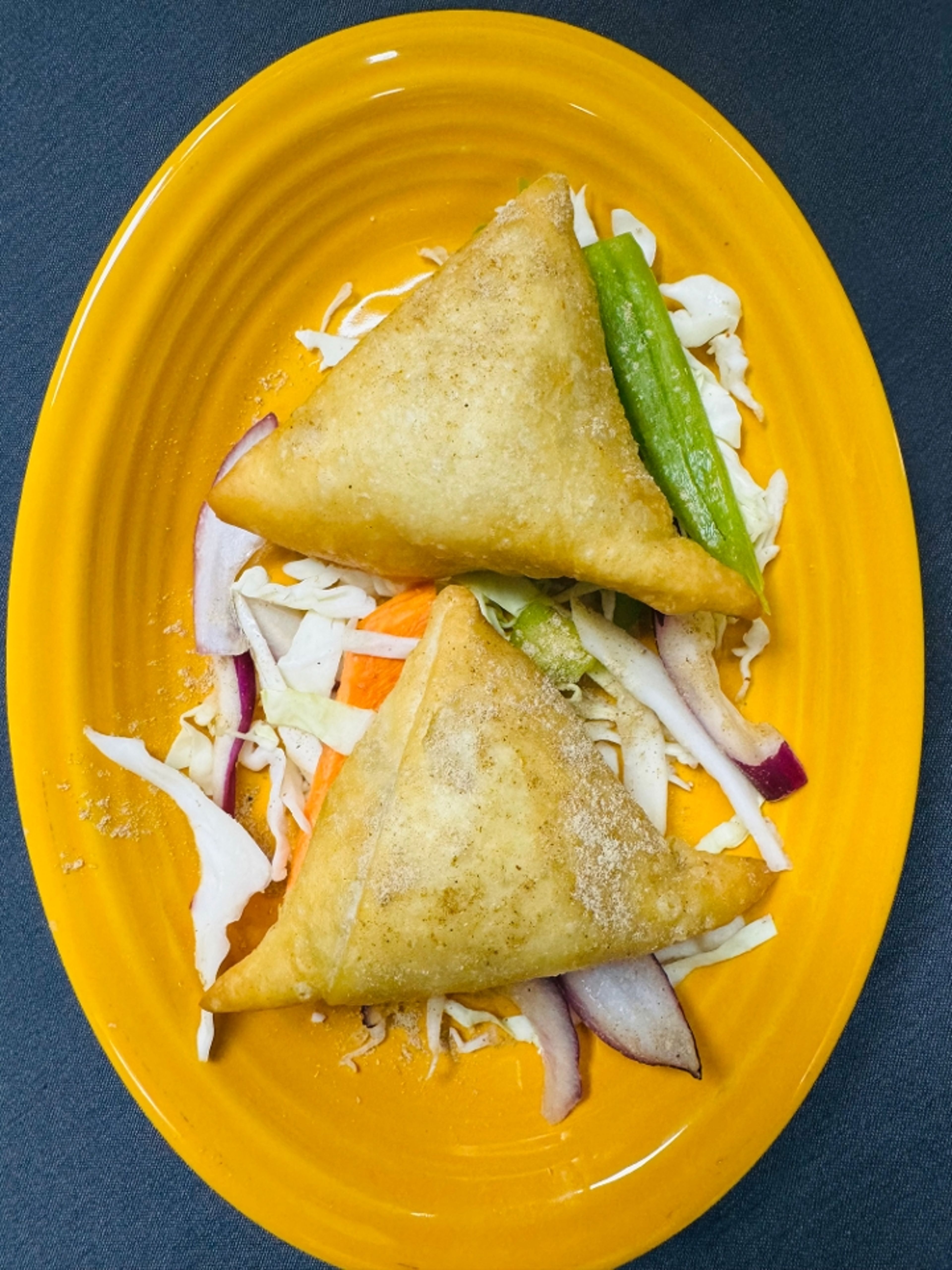 Vegetable Samosa.